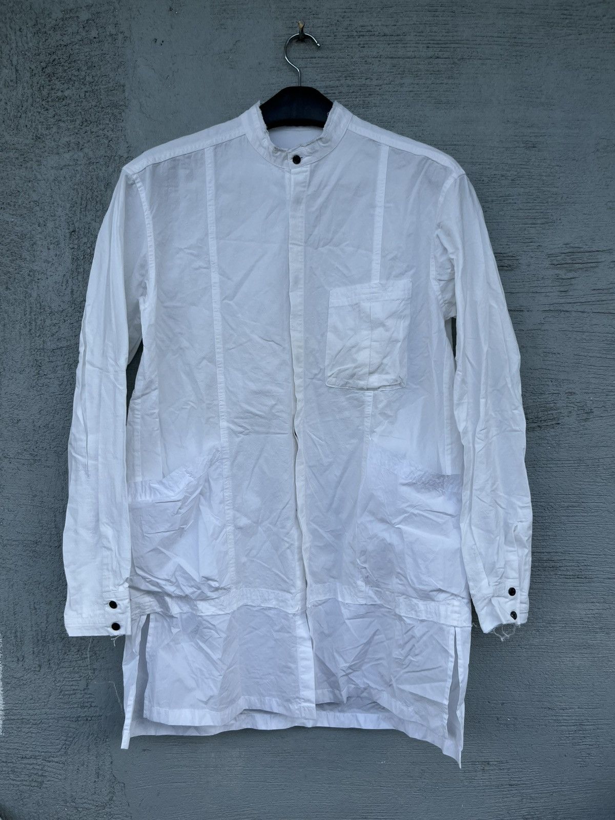 The Viridi-anne The Viridi Anne Salt Shrinkage Long sleeve Collarless shirt Size US M / EU 48-50 / 2 - 1 Thumbnail