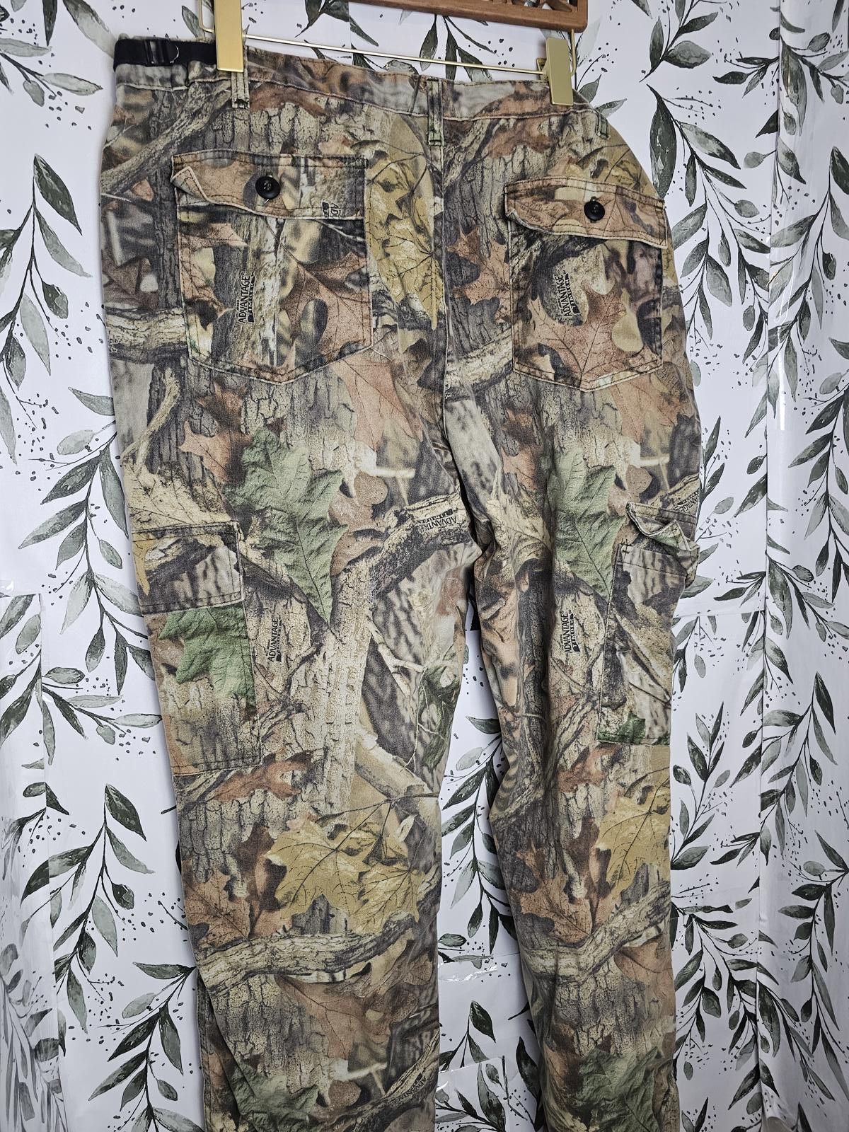 Designer Whitewater Outdoors Pants Green Mens 2XL Camo Size ONE SIZE - 4 Thumbnail