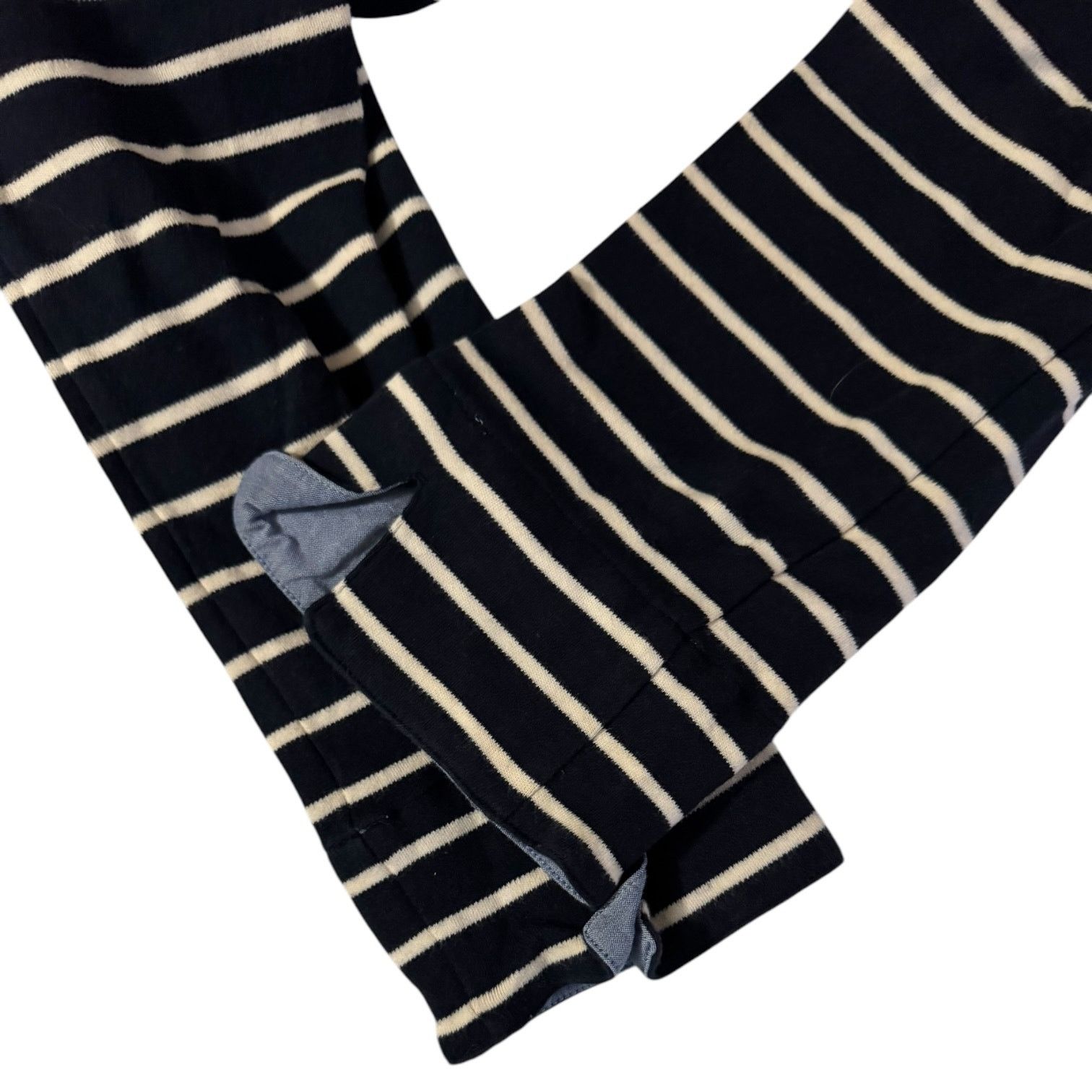 Nautica Nautica Blue & White Striped Pullover Nautical Top Medium Size M / US 6-8 / IT 42-44 - 4 Thumbnail
