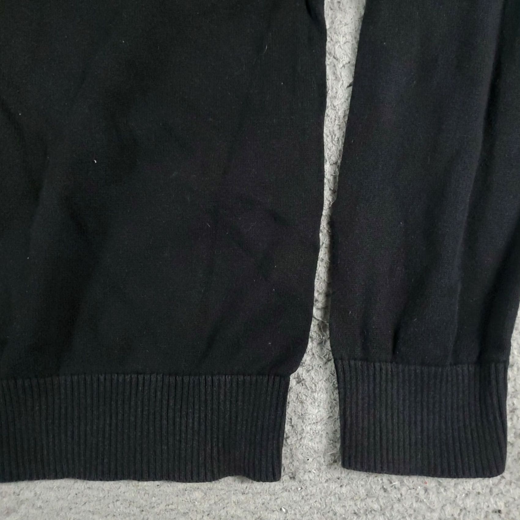 Tommy Hilfiger Tommy Hilfiger Sweater Mens Large Black Pullover Crew Neck Knit Cotton Logo Shirt? Size US L / EU 52-54 / 3 - 4 Thumbnail