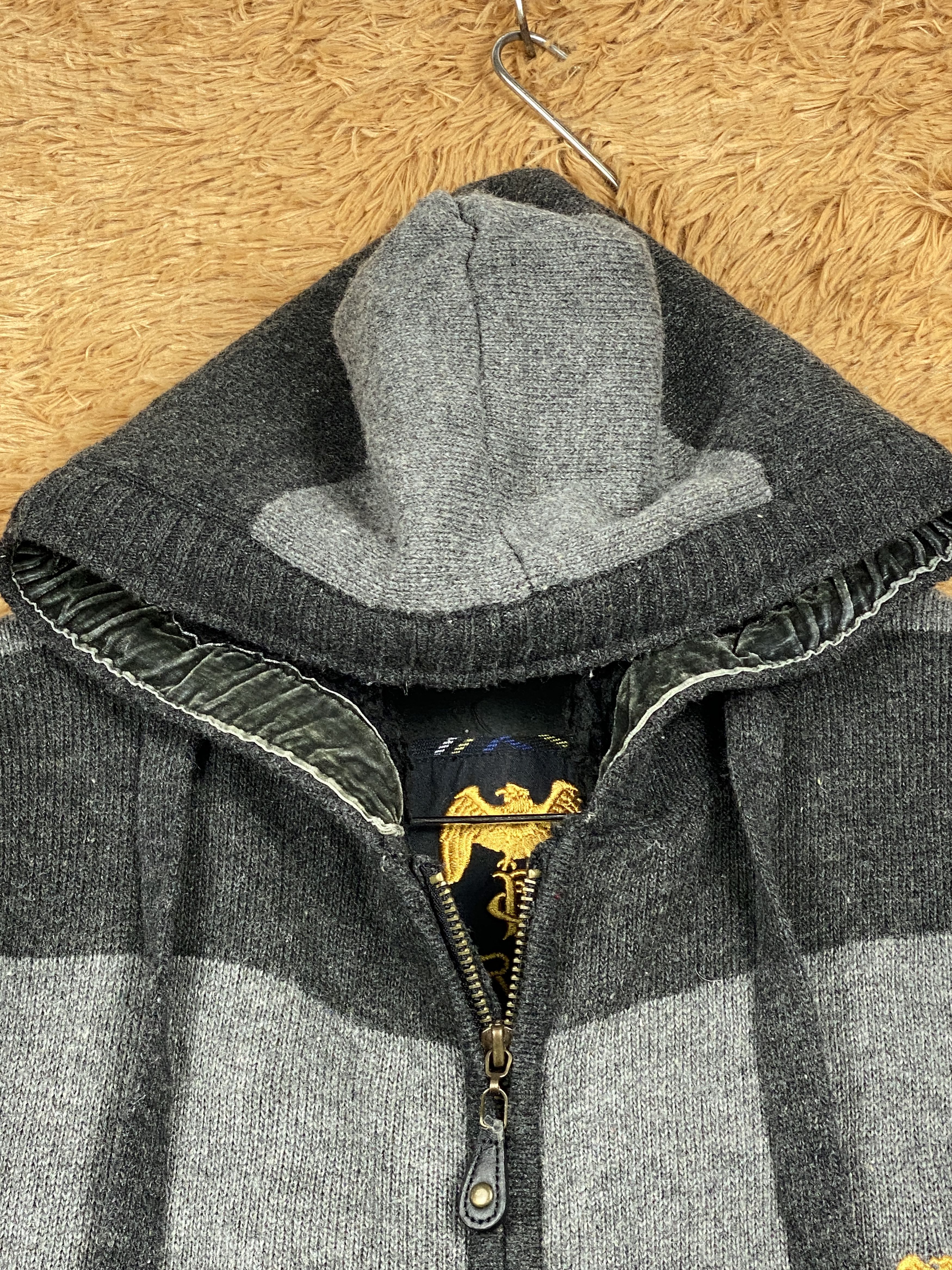 Japanese Brand Vintage G.R 1820 Hoodie Sherpa Lining Jacket Size US S / EU 44-46 / 1 - 3 Thumbnail