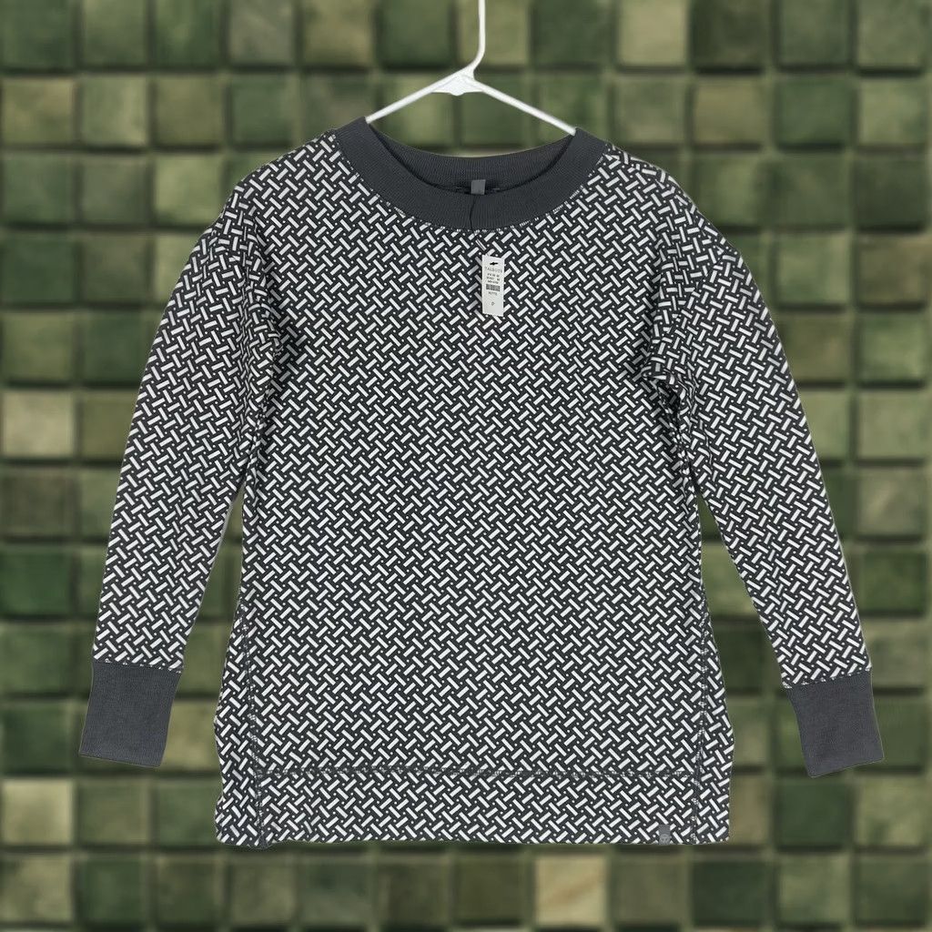 Talbots T by Talbots Sweater Womens PP Gray Crew Neck Long Sleeve Knit Top Size XXS / US 00 / IT 34 - 1 Thumbnail
