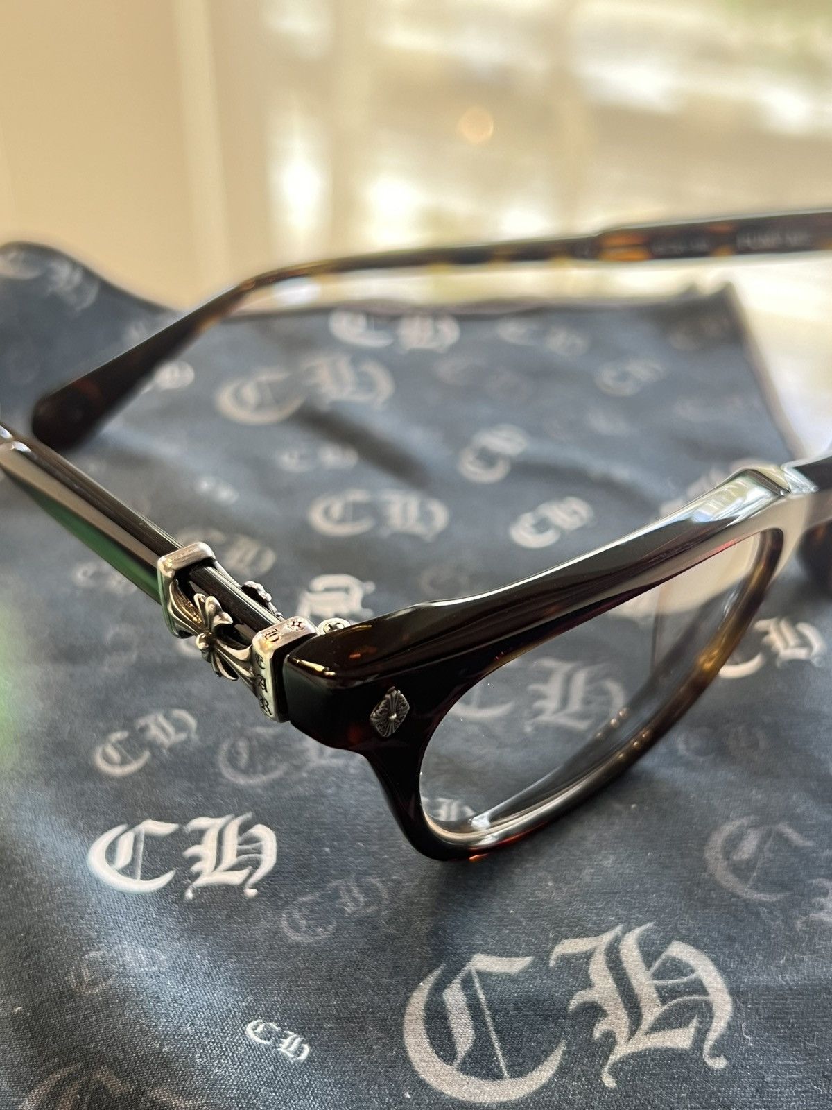 Chrome Hearts Chrome Hearts Midnight Glasses “Pump Me” Size ONE SIZE - 5 Thumbnail