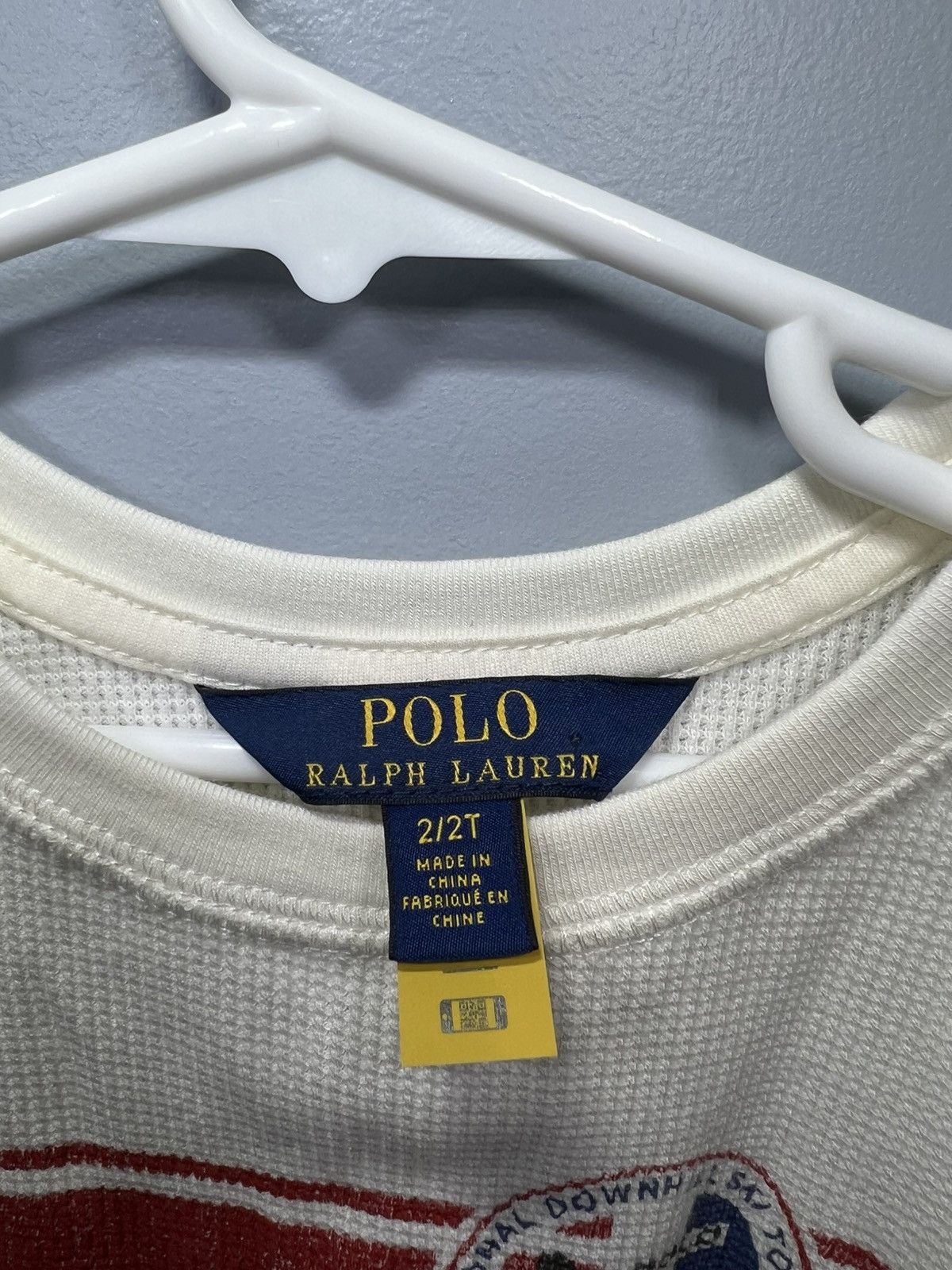 Polo Ralph Lauren Polo Ralph Lauren Kids Sz 2T White Downhill Ski Graphic Size XXS / US 00 / IT 34 - 3 Thumbnail