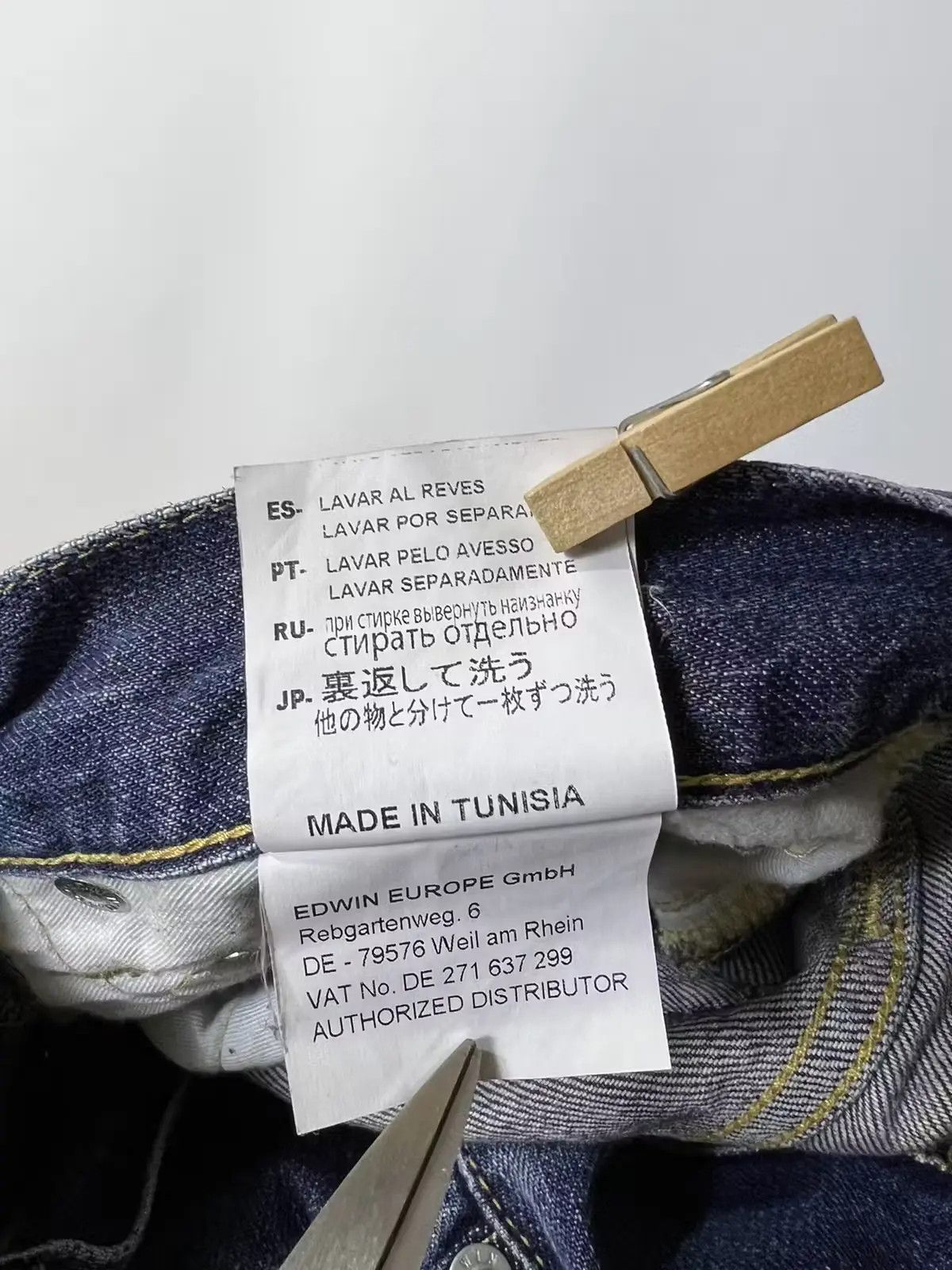 Edwin × Japanese Brand Edwin denim jeans Size US 33 - 8 Thumbnail