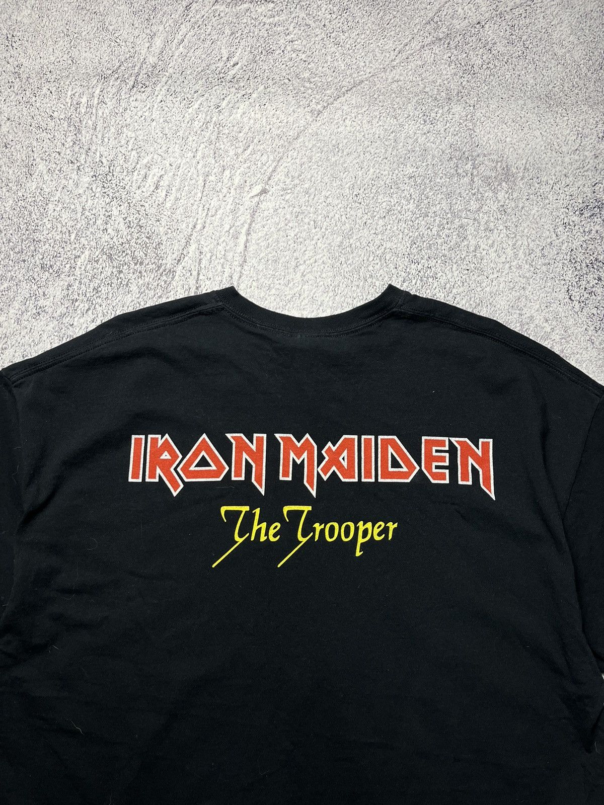 Band Tees Vintage Iron Maiden T-Shirt The Trooper 2013 Band Rock Y2K Size US XXL / EU 58 / 5 - 19 Thumbnail
