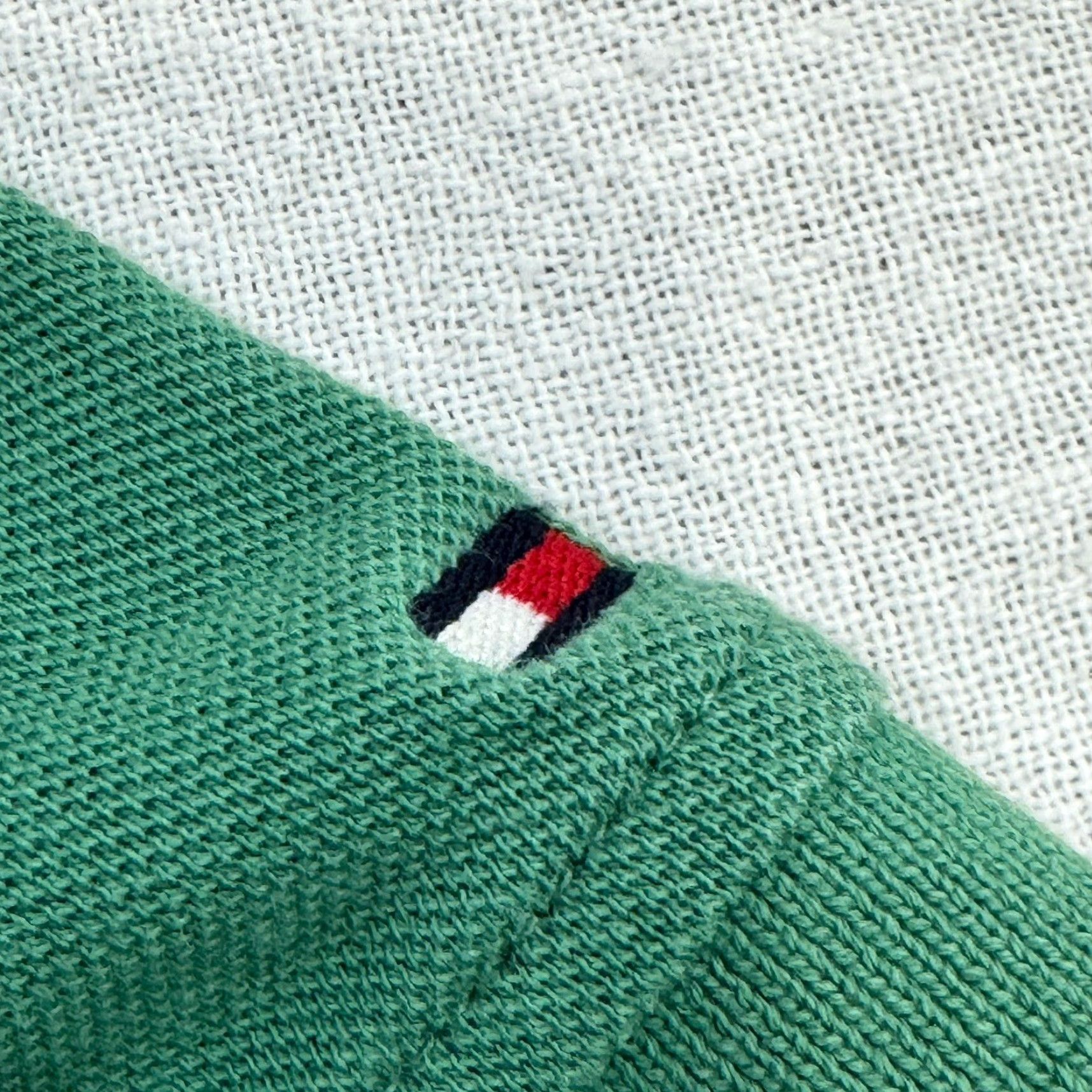 Tommy Hilfiger Tommy Hilfiger Polo Shirt Men’s Small Short Sleeve Green Rugby Preppy Pique Shirt Size US S / EU 44-46 / 1 - 7 Thumbnail