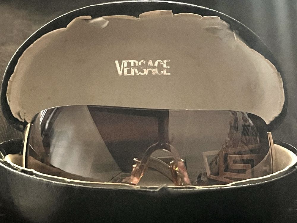 Versace Vintage Versace 6049 Mask Sunglasses Size ONE SIZE - 6 Thumbnail