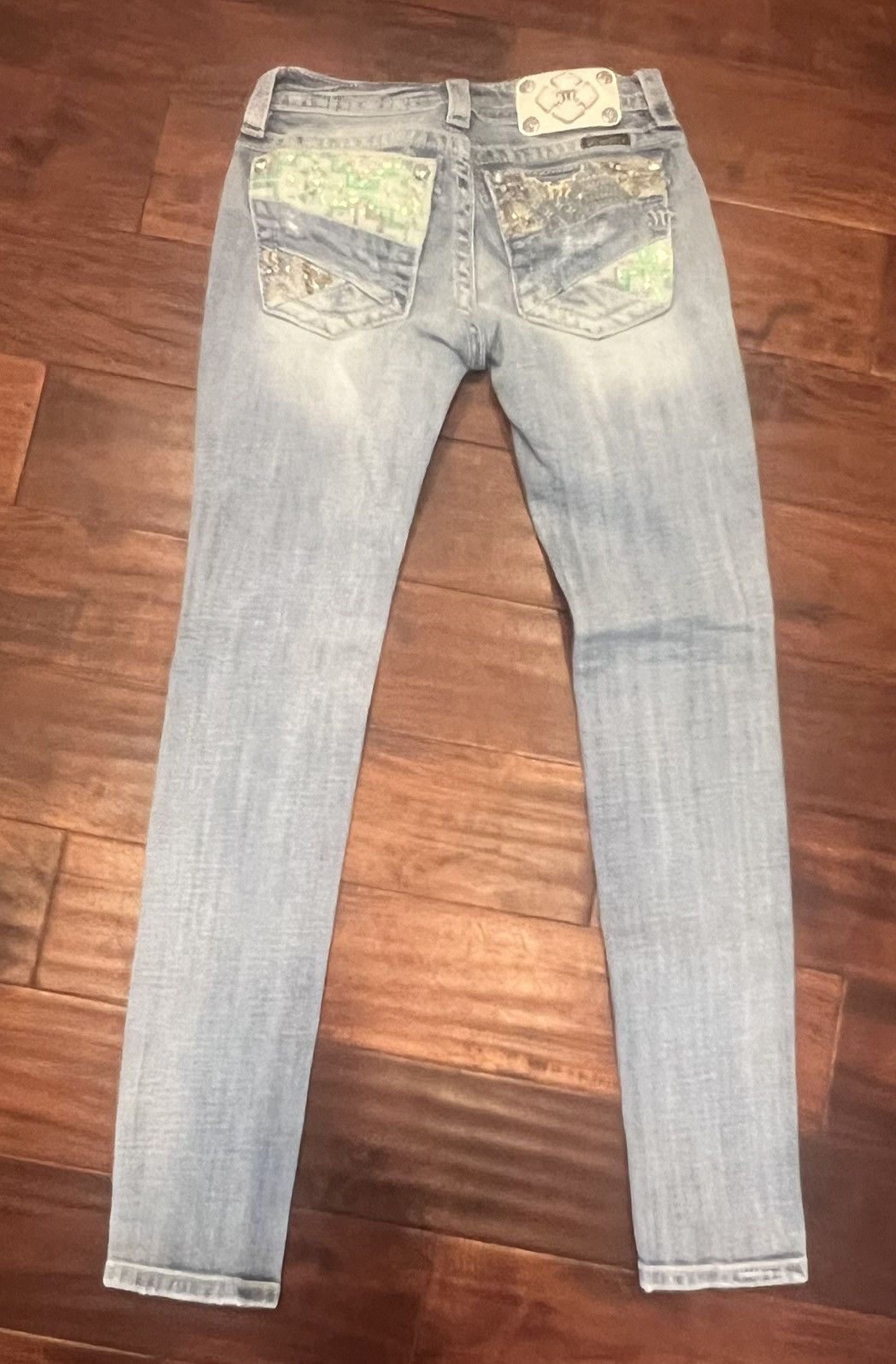 Miss Me Miss Me Jeans Women’s 25 Skinny Rhinestone Jeans Y2K Size 25" / US 0 / IT 36 - 1 Thumbnail