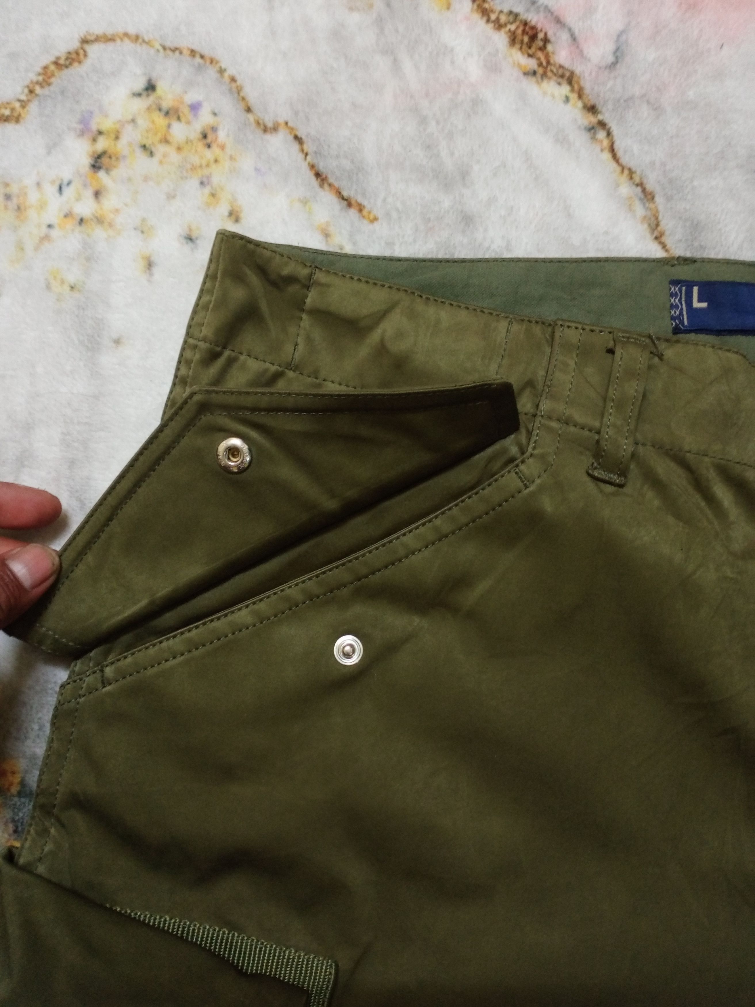meanswhile Rare Vintage Meanswhile Tactical Pocket Cargo Pants Size US 36 / EU 52 - 23 Thumbnail