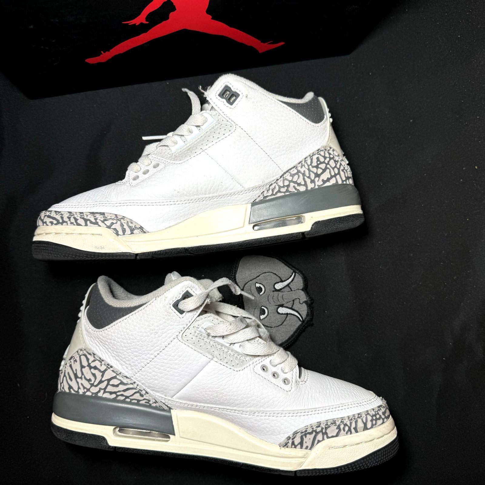 Jordan Brand × Nike Size 6 Nike Air Jordan 3 Retro GS Hide N' Sneak Men's Shoes Size US 6 / EU 39 - 2 Thumbnail