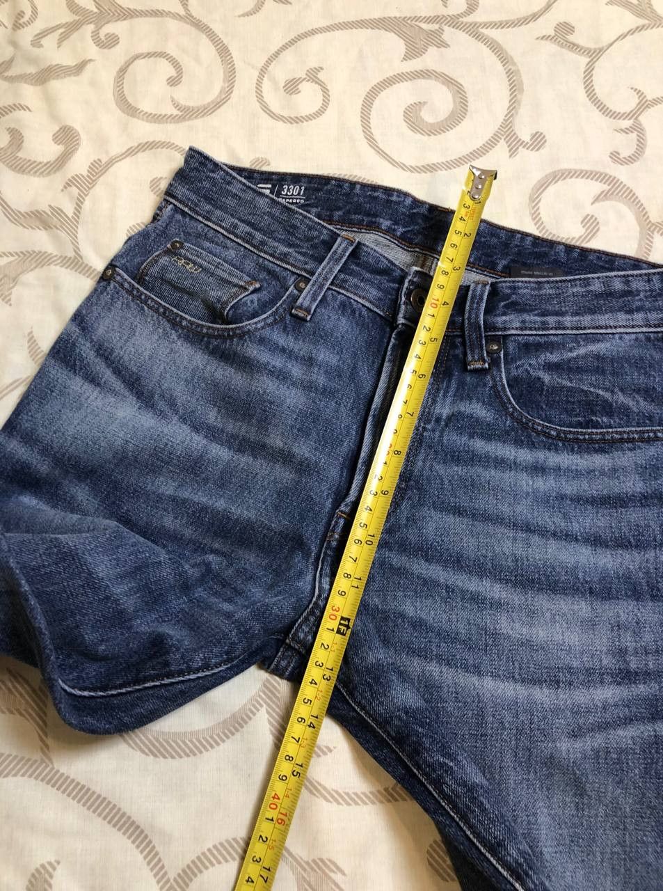 G-Star G-Star RAW 3301 Slim Straight Jeans Essential Size US 29 - 14 Thumbnail