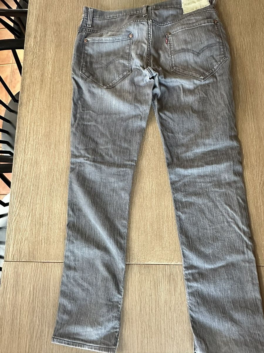 Levi's 36 x 34 Levis 511 mens jeans washed grey Size US 36 / EU 52 - 1 Thumbnail