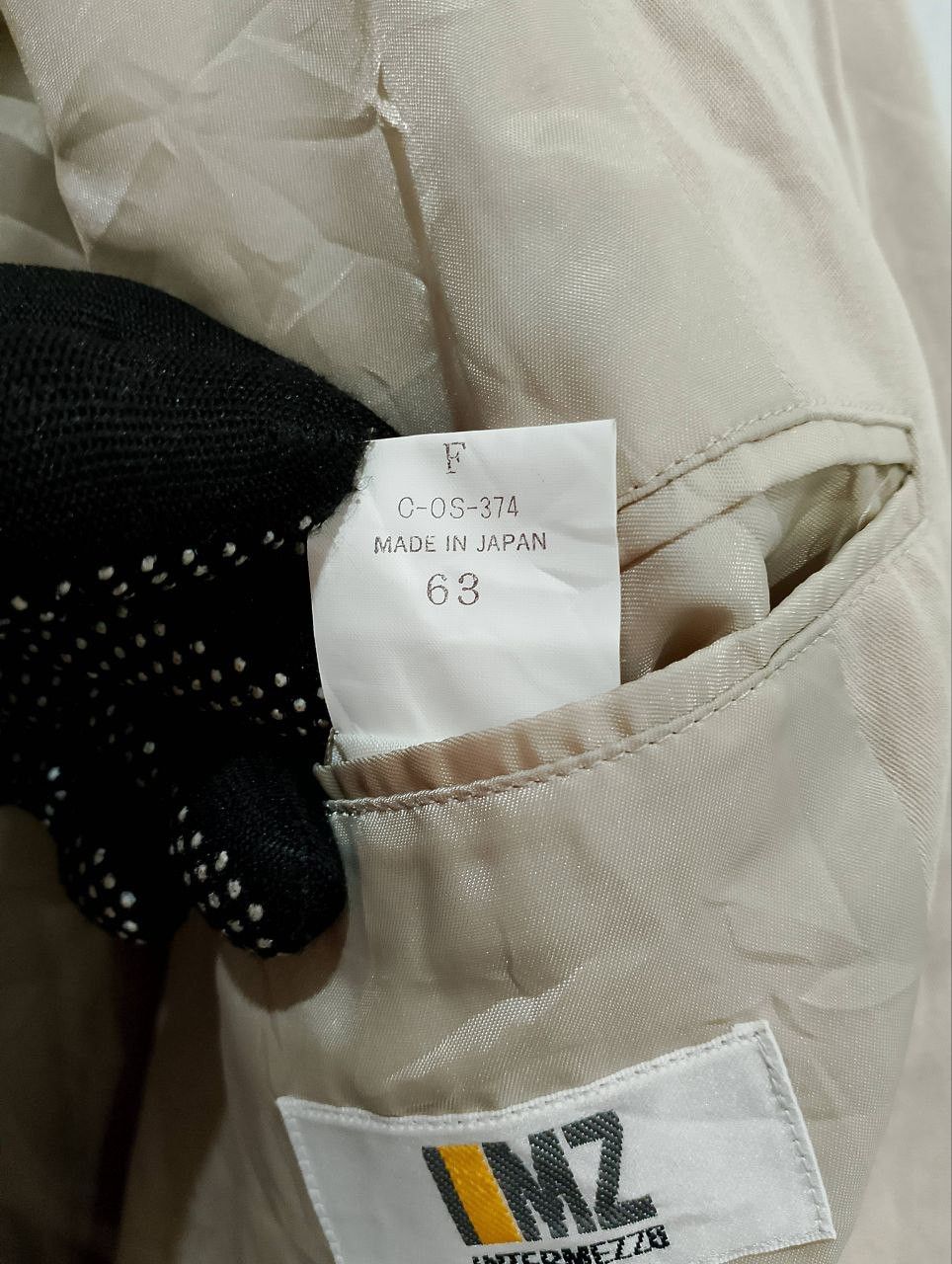 Japanese Brand INTERMEZZO TENCEL™ Single Breasted Japan Made Blazer Jacket Size 44R - 9 Thumbnail
