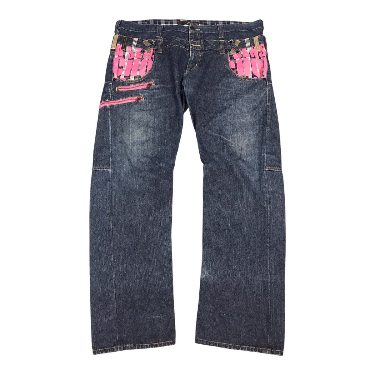 Japanese Brand DENIM DOUBLE WASH HANDCRAFTED JAPAN STYLE SIZE 40 PANTS Size US 40 / EU 56 - 1 Thumbnail