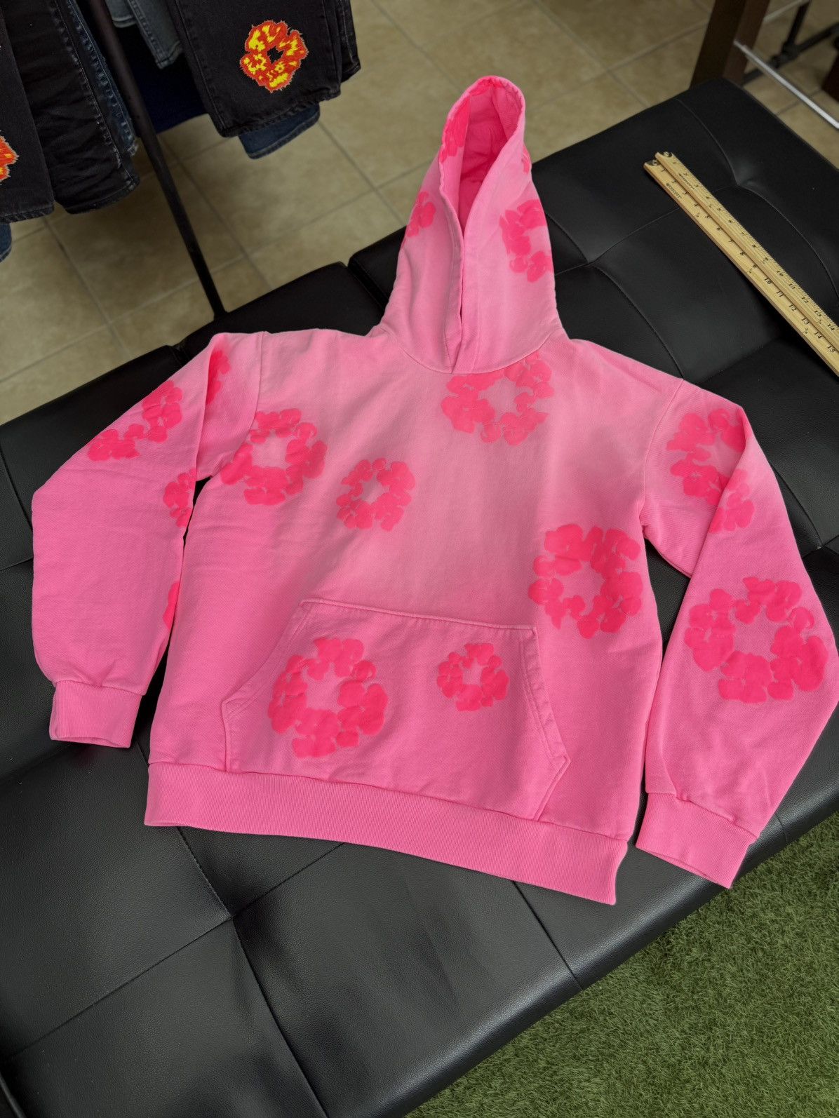 DENIM TEARS Denim Tears Pink 2025 Cotton Wreath Hoodie M (NEW) Size US M / EU 48-50 / 2 - 3 Thumbnail