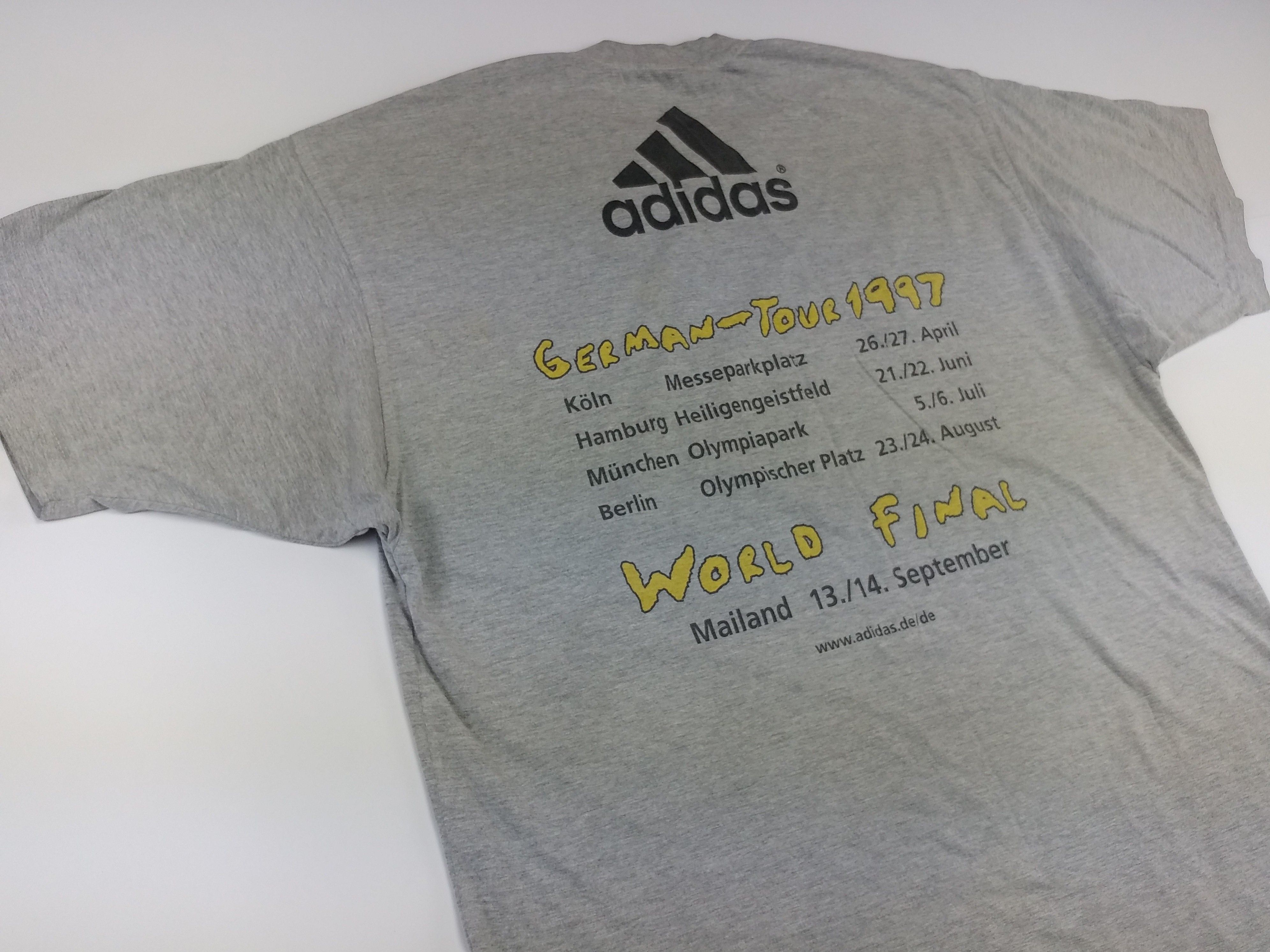 Adidas Adidas Streetball Challenge t-shirt, 1997 Germany, vintage L Size US L / EU 52-54 / 3 - 6 Thumbnail