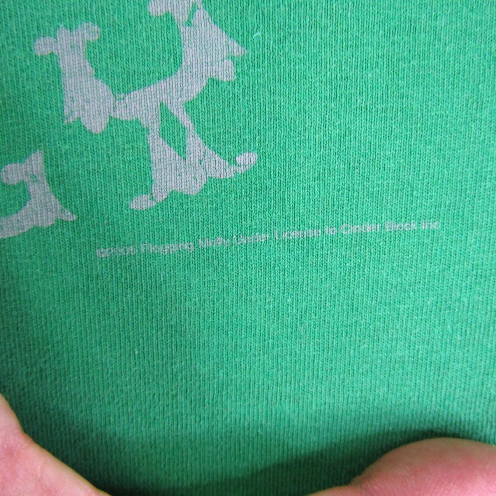Vintage VINTAGE Flogging Molly Shirt Mens Large Green Band Tee 2003 Punk Rock Irish Crew Neck Short Sleeve Cotton Mens Size US L / EU 52-54 / 3 - 5 Thumbnail