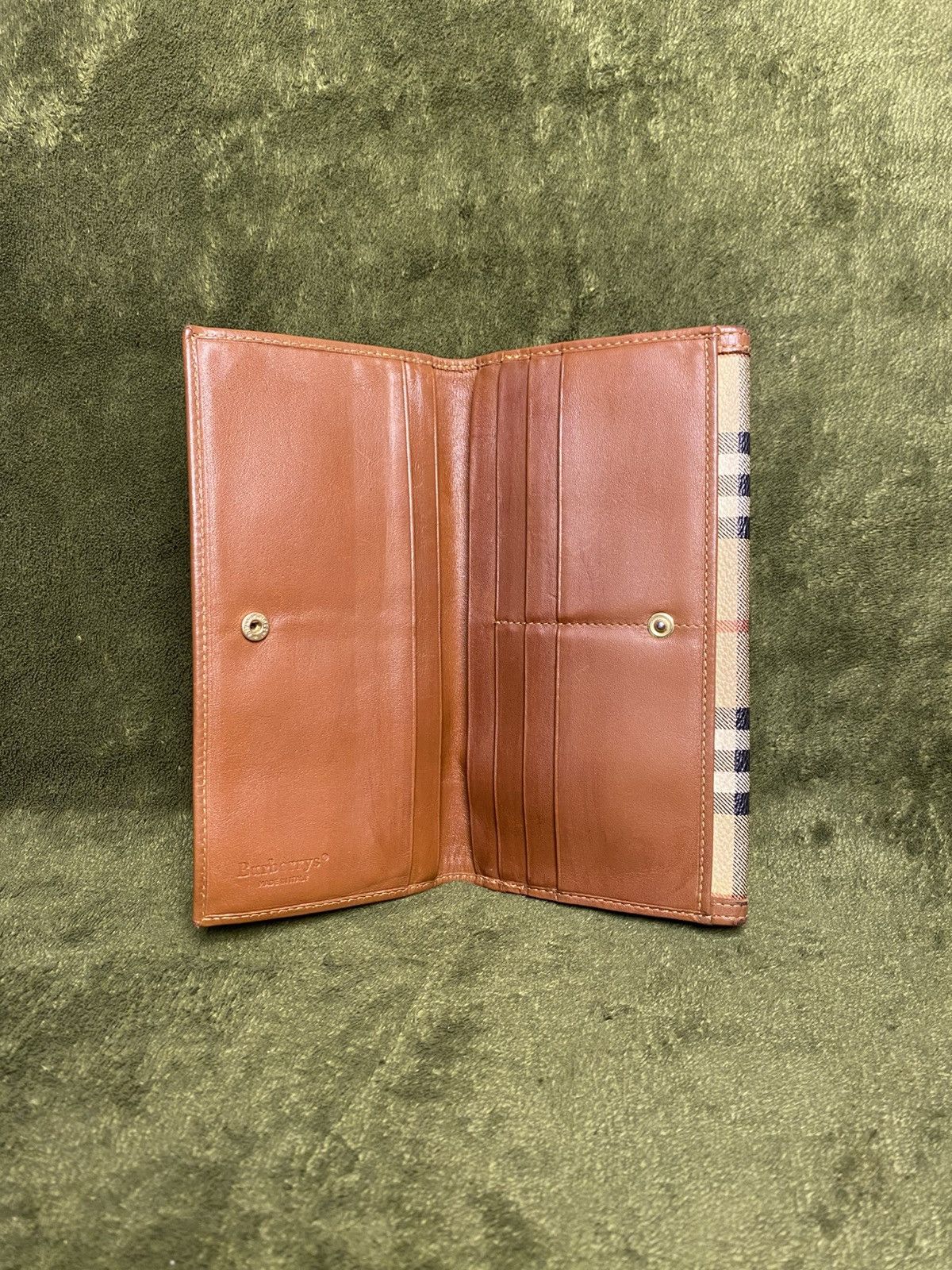 Burberry Vintage BURBERRY nova check leather Bi-fold long wallet Size ONE SIZE - 9 Thumbnail