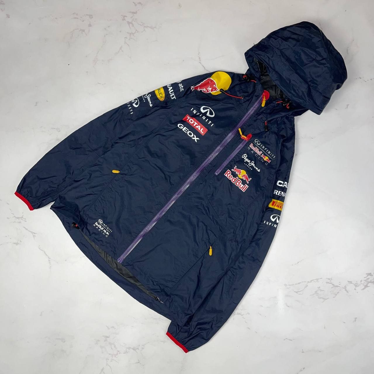 Red Bull Red Bull Infiniti F1 Racing Raincoat Jacket men’s size Size US S / EU 44-46 / 1 - 1 Thumbnail