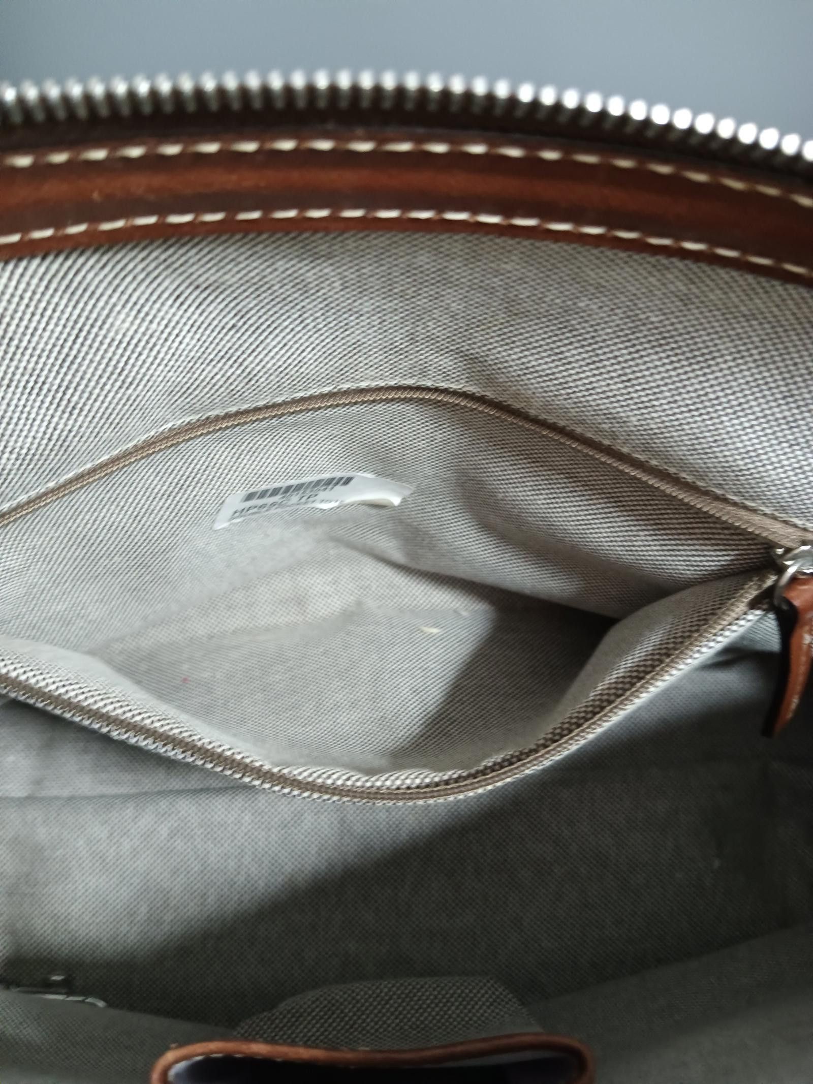 Dooney & Bourke Classic Brown and Beige Handbag Doone and Bourke Size ONE SIZE - 5 Thumbnail