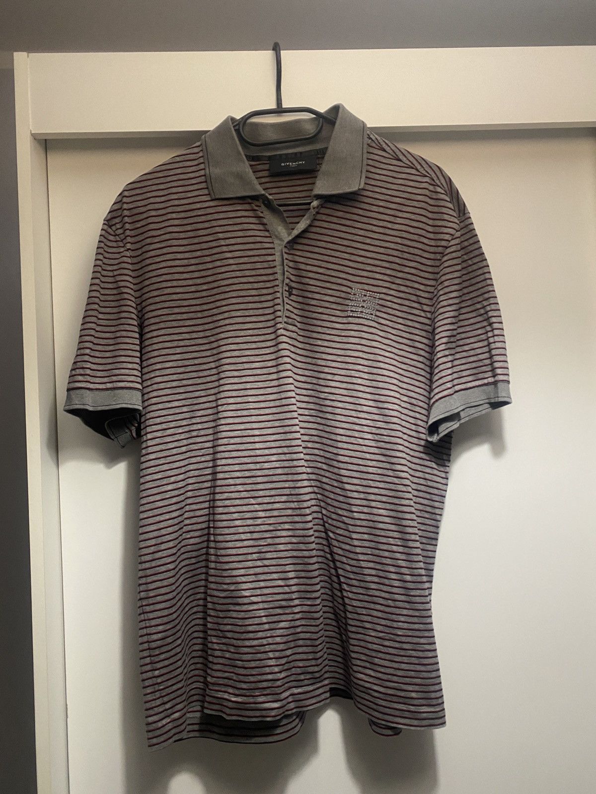 Givenchy Givenchy luxury polo shirt with logo on chest Size US XXL / EU 58 / 5 - 1 Thumbnail
