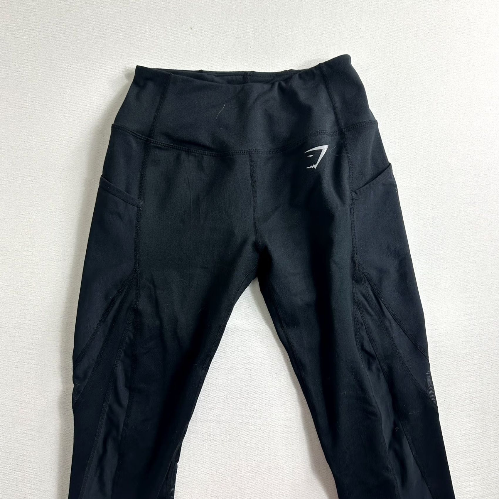 Gymshark VINTAGE? No. Gymshark Energy Seamless High Waisted Leggings Black Size Small Full Length Gym Size 28" / US 6 / IT 42 - 3 Thumbnail
