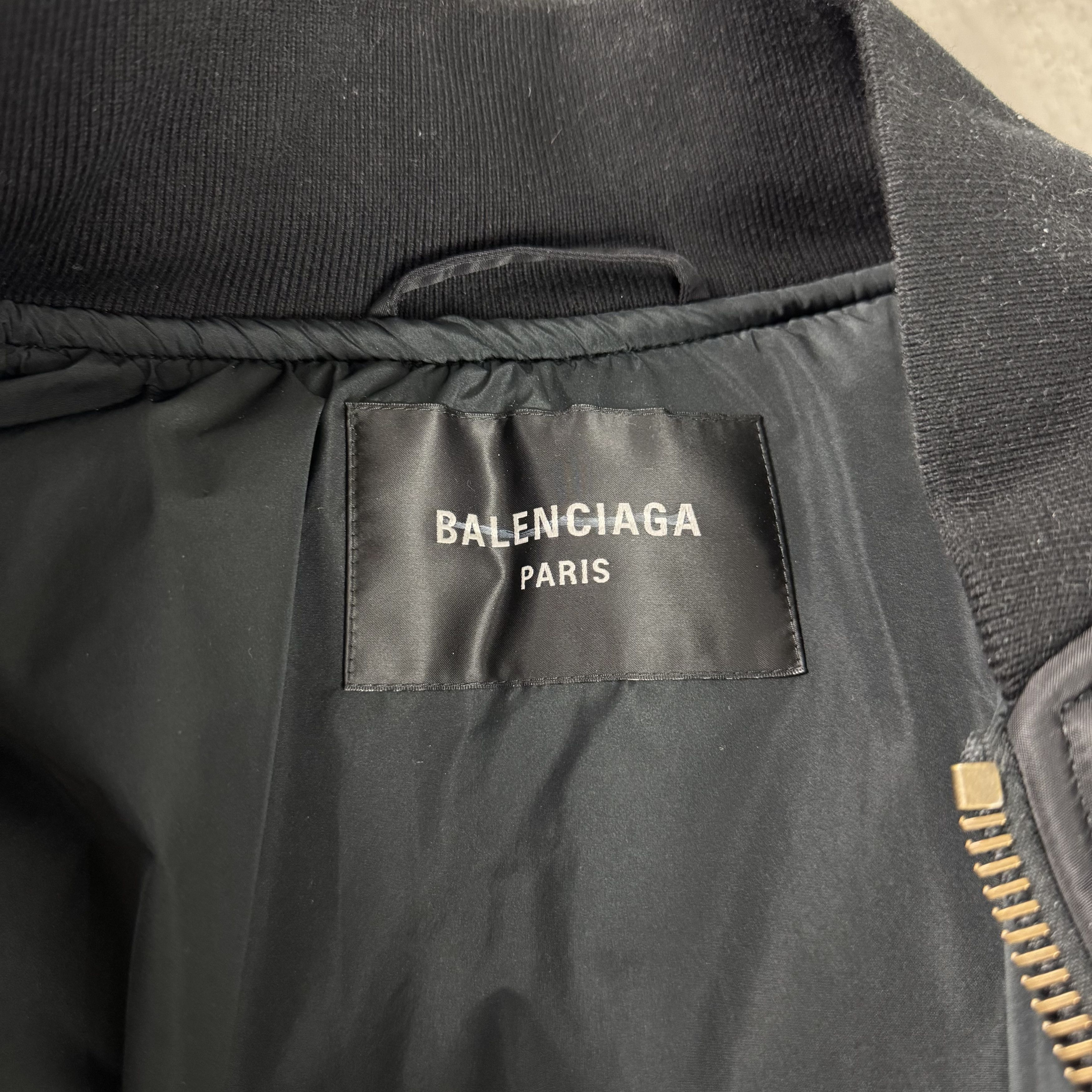 Balenciaga BALENCIAGA SS23 Runway Mud Show Padded Nylon Steroid Bomber Size US S / EU 44-46 / 1 - 12 Thumbnail