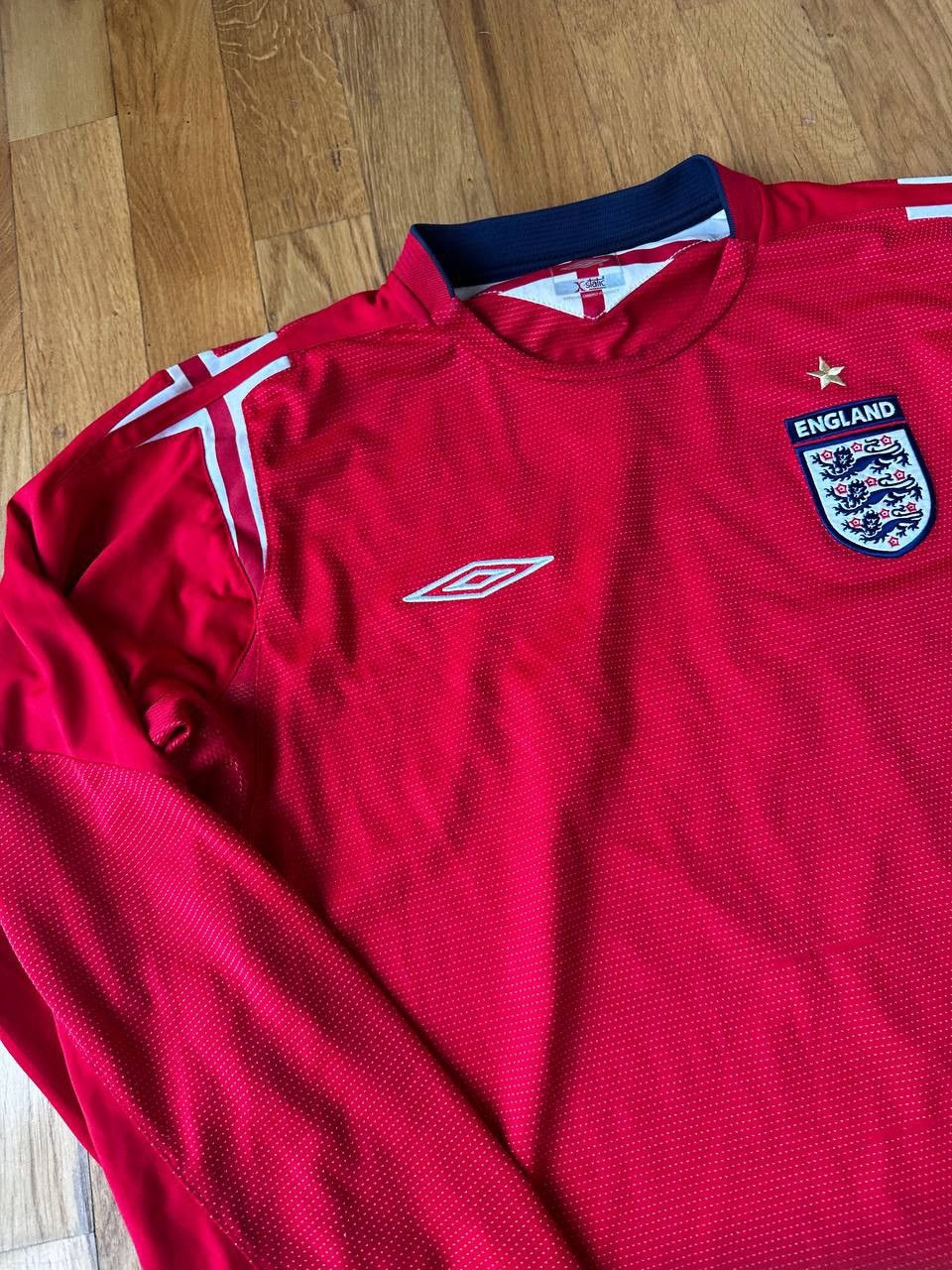 Umbro Vintage England 2004 Red Kit ❤️🏴 Premium classic, 🔥💯 Size US L / EU 52-54 / 3 - 2 Thumbnail