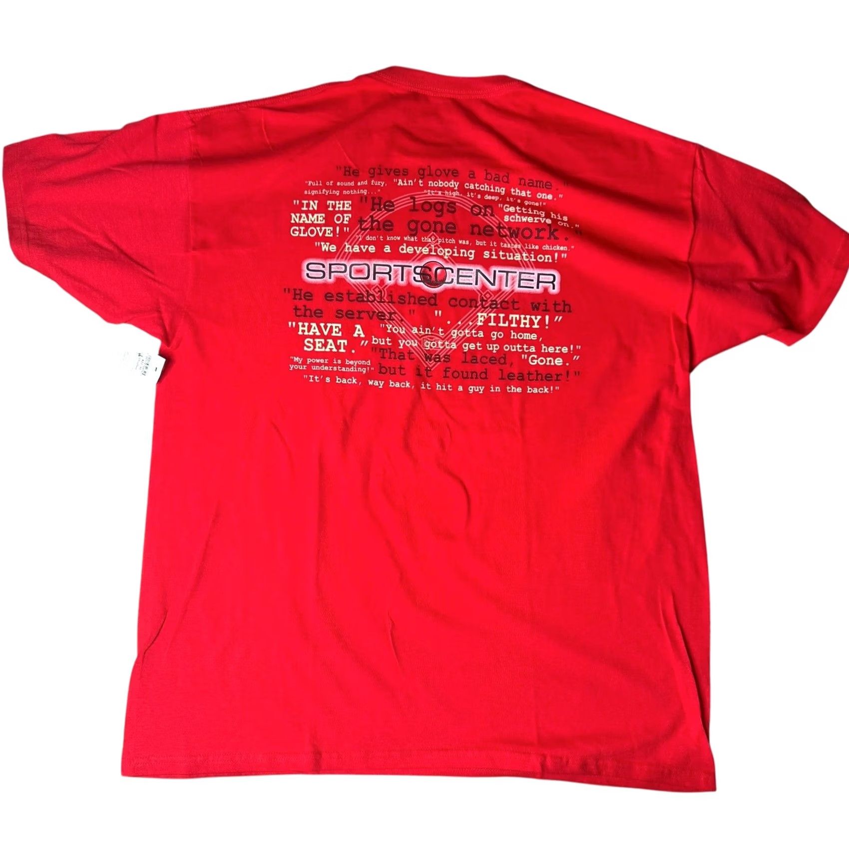Disney VINTAGE Disney Parks Sports Center Baseball Graphic Tee Shirt XL Size US XL / EU 56 / 4 - 7 Thumbnail