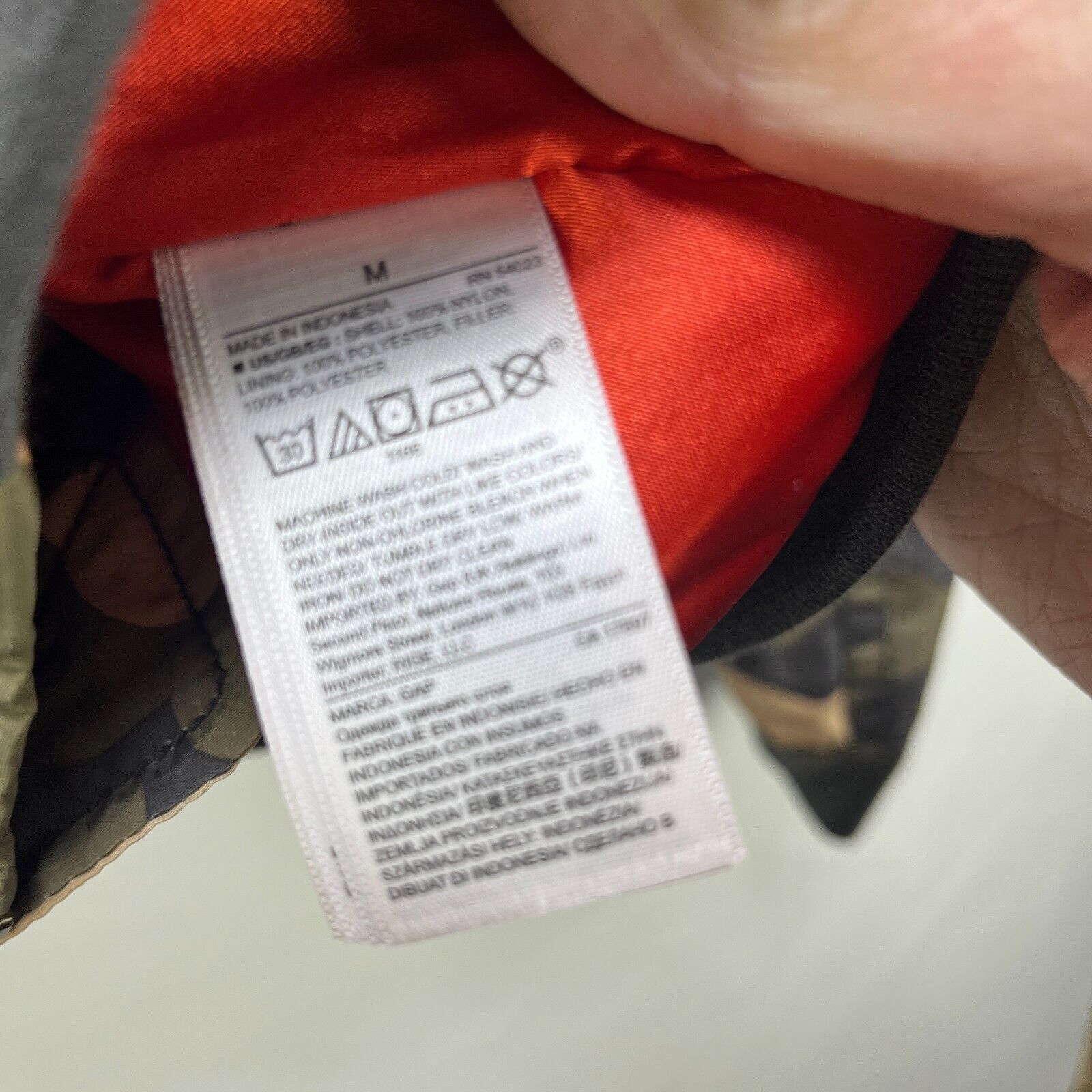 Gap × Vintage Gap Camo Flight Bomber Jacket Zip Up Medium Brand New Size US M / EU 48-50 / 2 - 12 Thumbnail