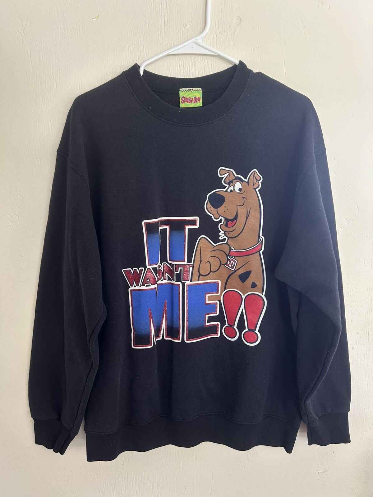 Vintage Vintage Scooby Doo It Wasn’t Me Graphic Sweater Size US L / EU 52-54 / 3 - 1 Thumbnail