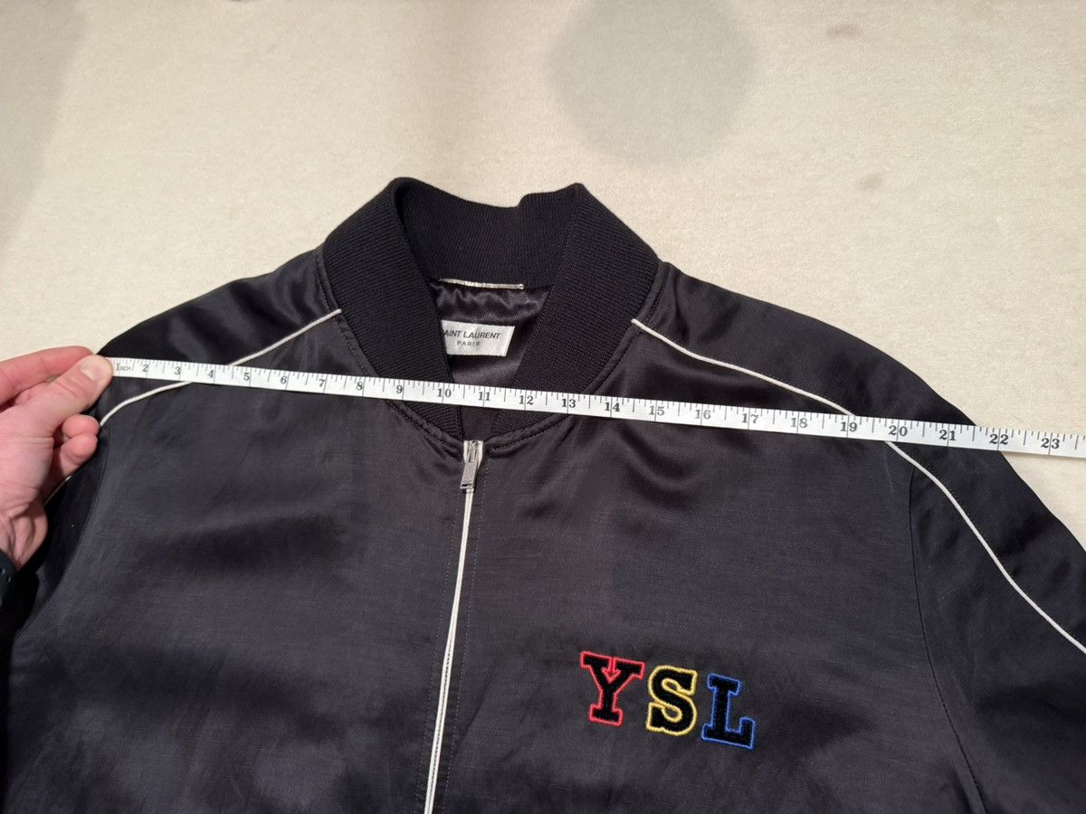 Saint Laurent Paris FW21 Saint Laurent YSL logo black bomber teddy jacket 56 Size US XL / EU 56 / 4 - 8 Thumbnail