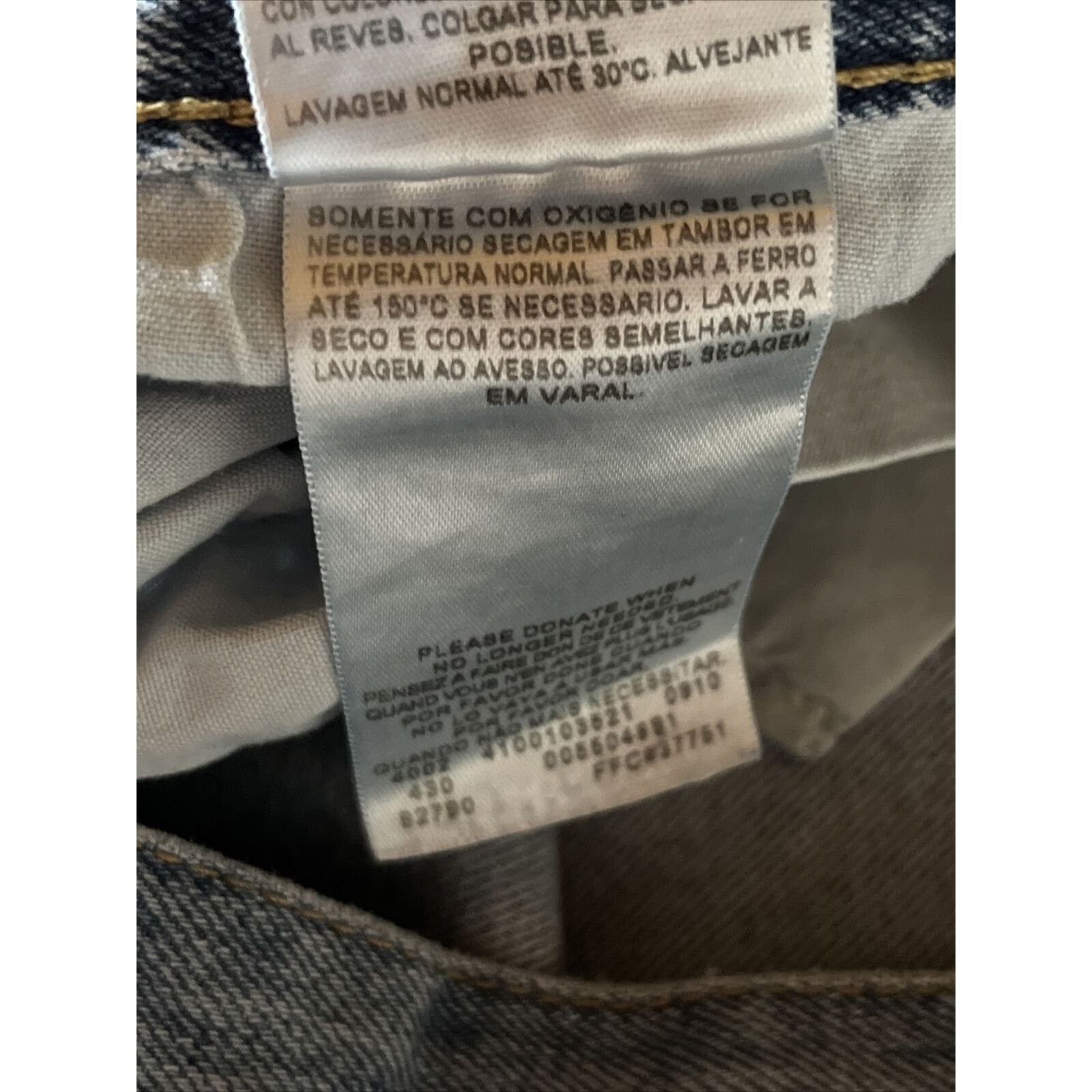 Levi's Levi Strauss 550 Mens 36x32 relaxed Denim Jeans Blue Y2K EUC Size US 34 / EU 50 - 11 Thumbnail