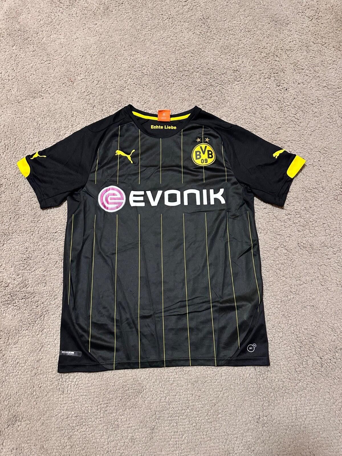 Puma BORUSSIA DORTMUND 2014/15 FOOTBALL SHIRT SOCCER JERSEY PUMA Size US M / EU 48-50 / 2 - 1 Thumbnail