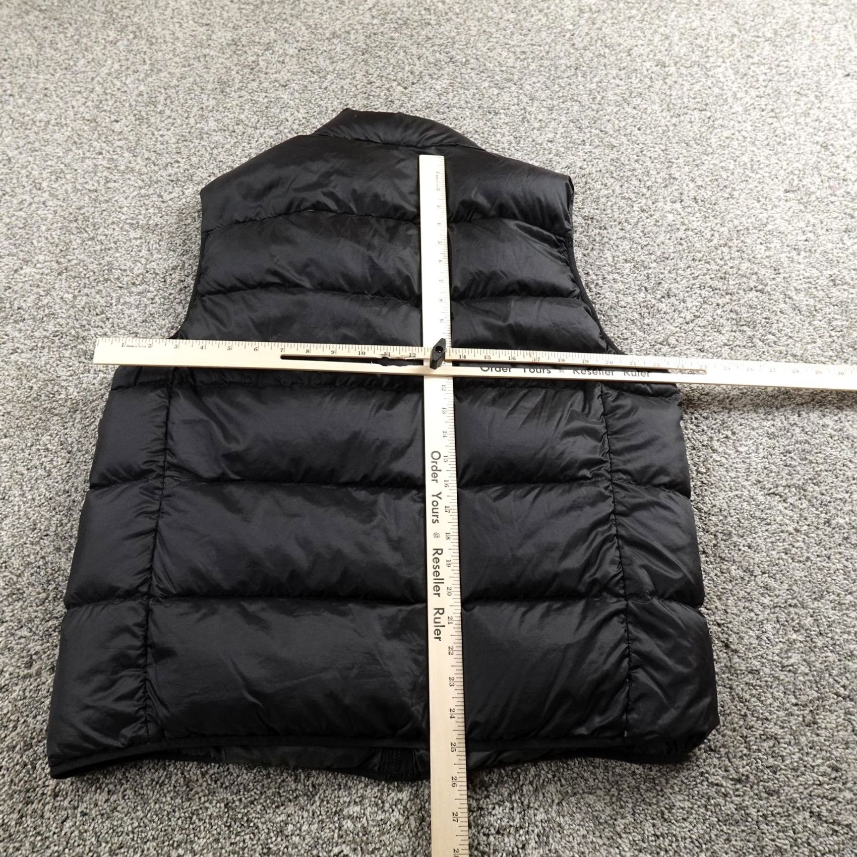 Uniqlo Uniqlo Vest Mens XL Black Ultra Light Down Puffer Quilted Insulated Jacket Top Size 46R - 5 Thumbnail