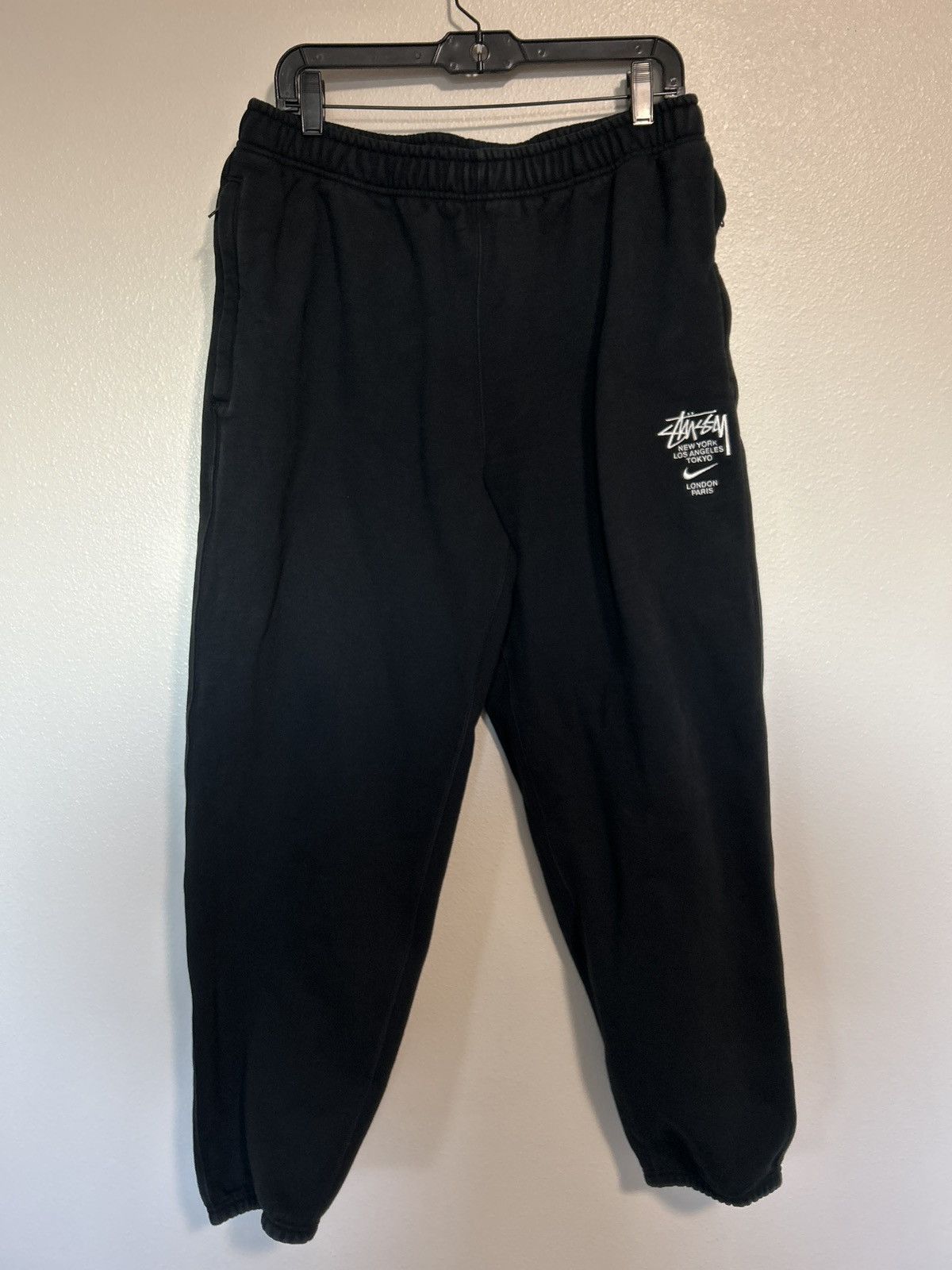 Nike × Stussy Stussy x Nike sweatpants international Size Large | Grailed