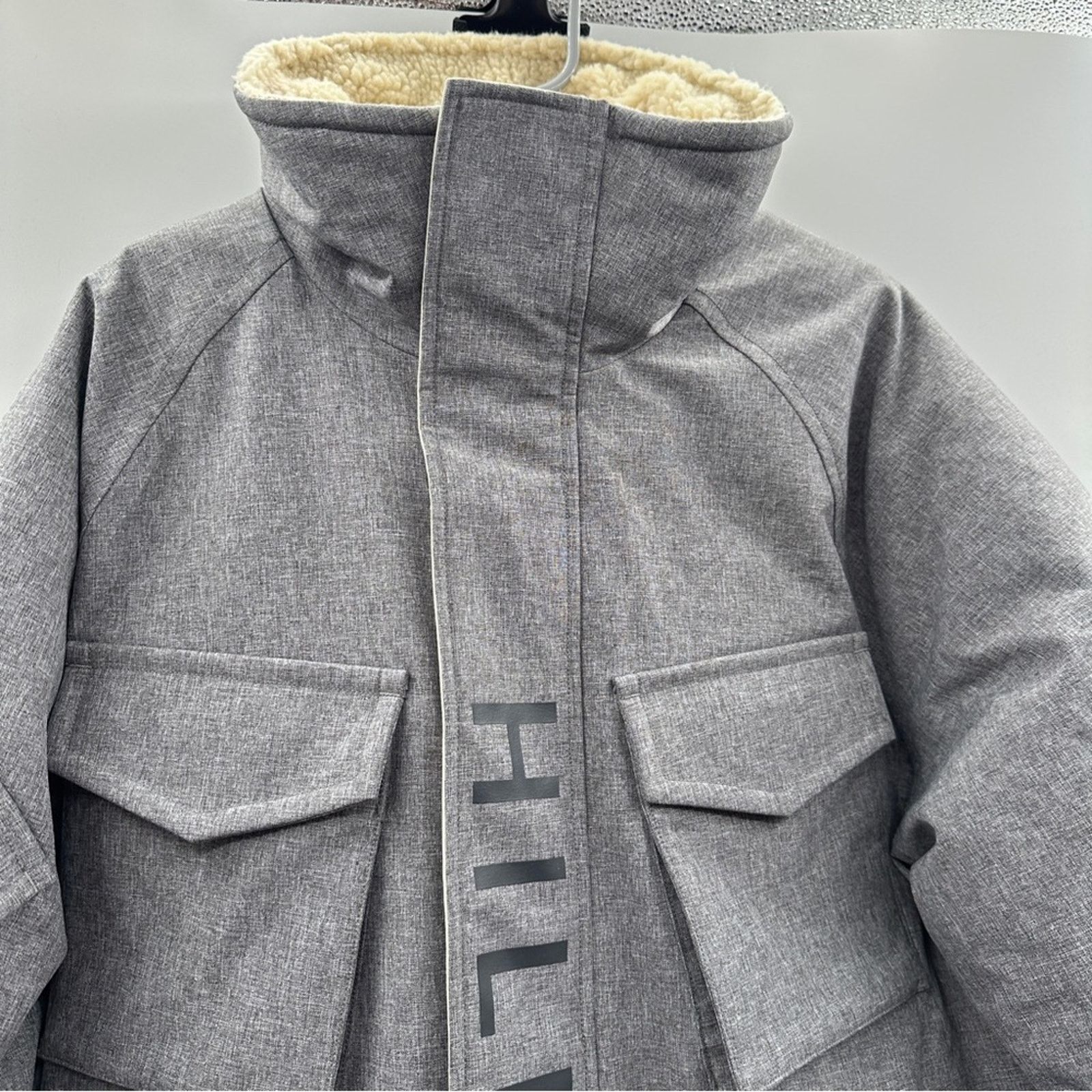 Tommy Hilfiger Tommy Hilfiger Men's Gray TH Storm Field Down Jacket Size L Size US L / EU 52-54 / 3 - 2 Thumbnail