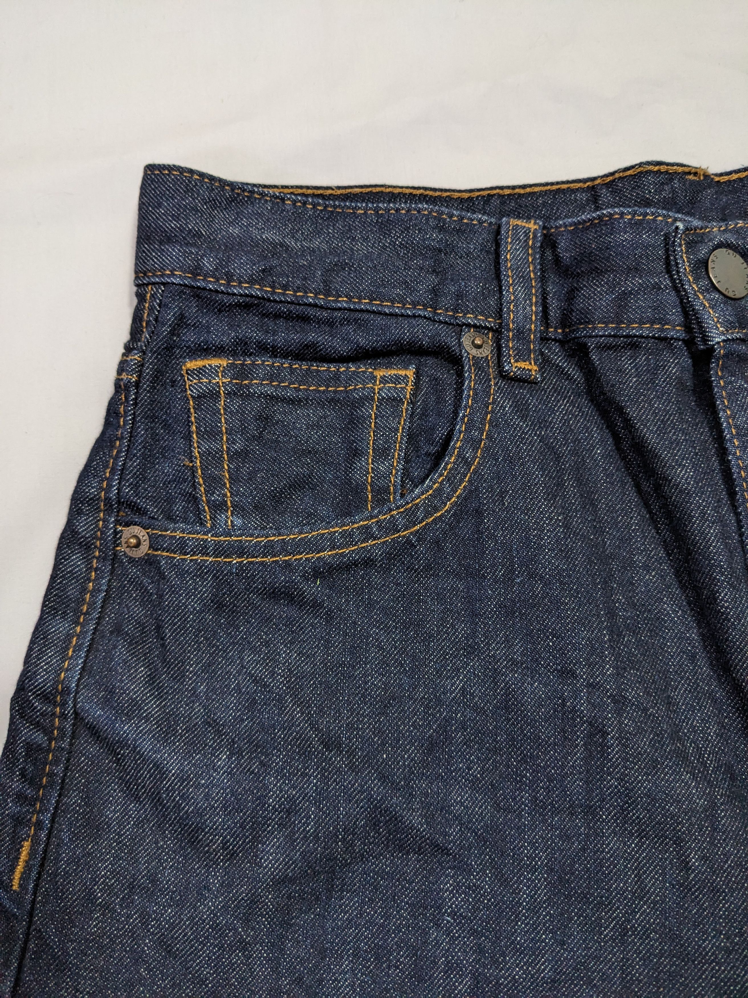 GU × Japanese Brand Gu Japan Baggy Blue Denim Pants Jeans Size US 29 - 4 Thumbnail