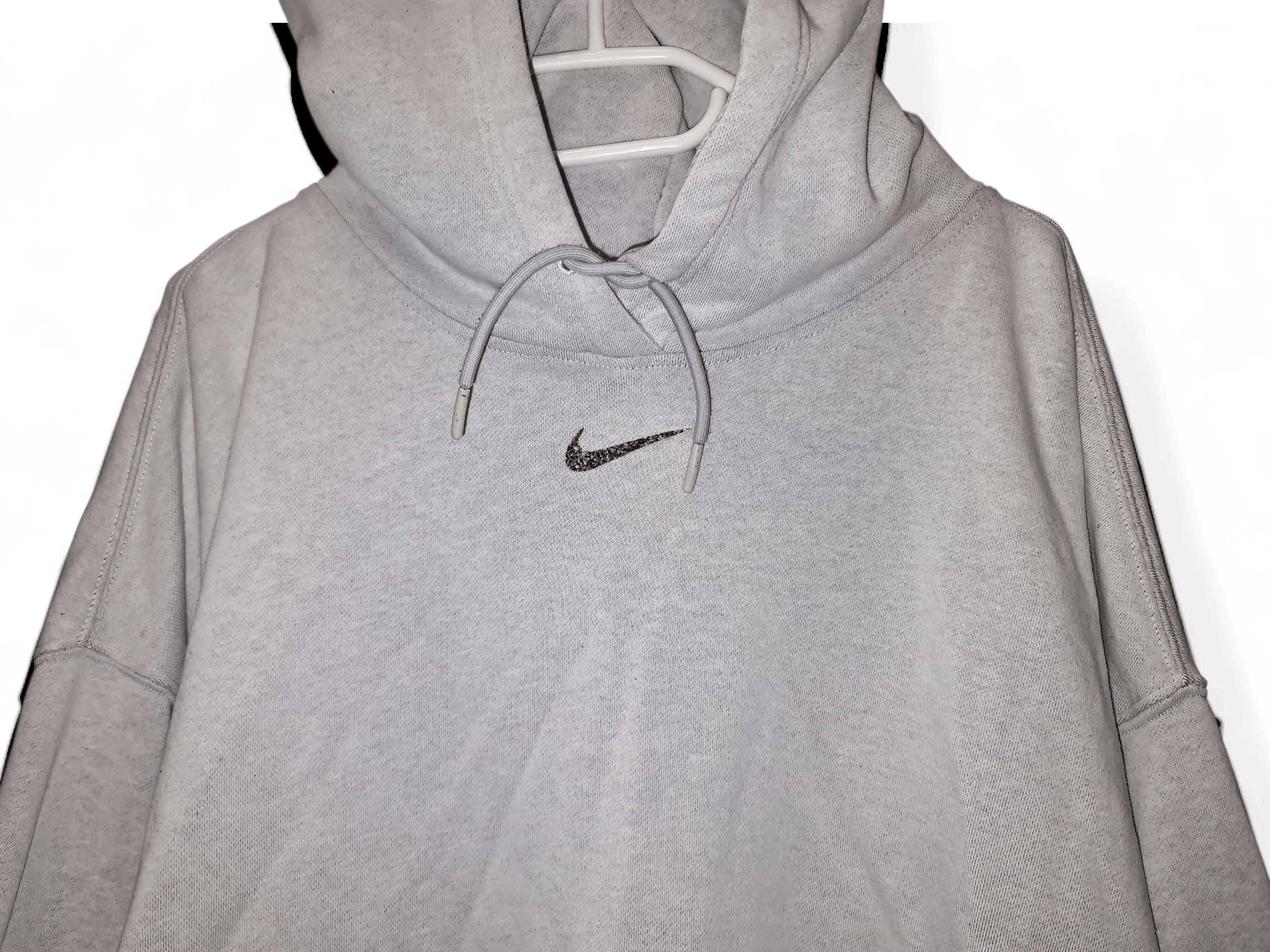 Nike Nike Center Logo White Hoodie Size US XXL / EU 58 / 5 - 2 Thumbnail