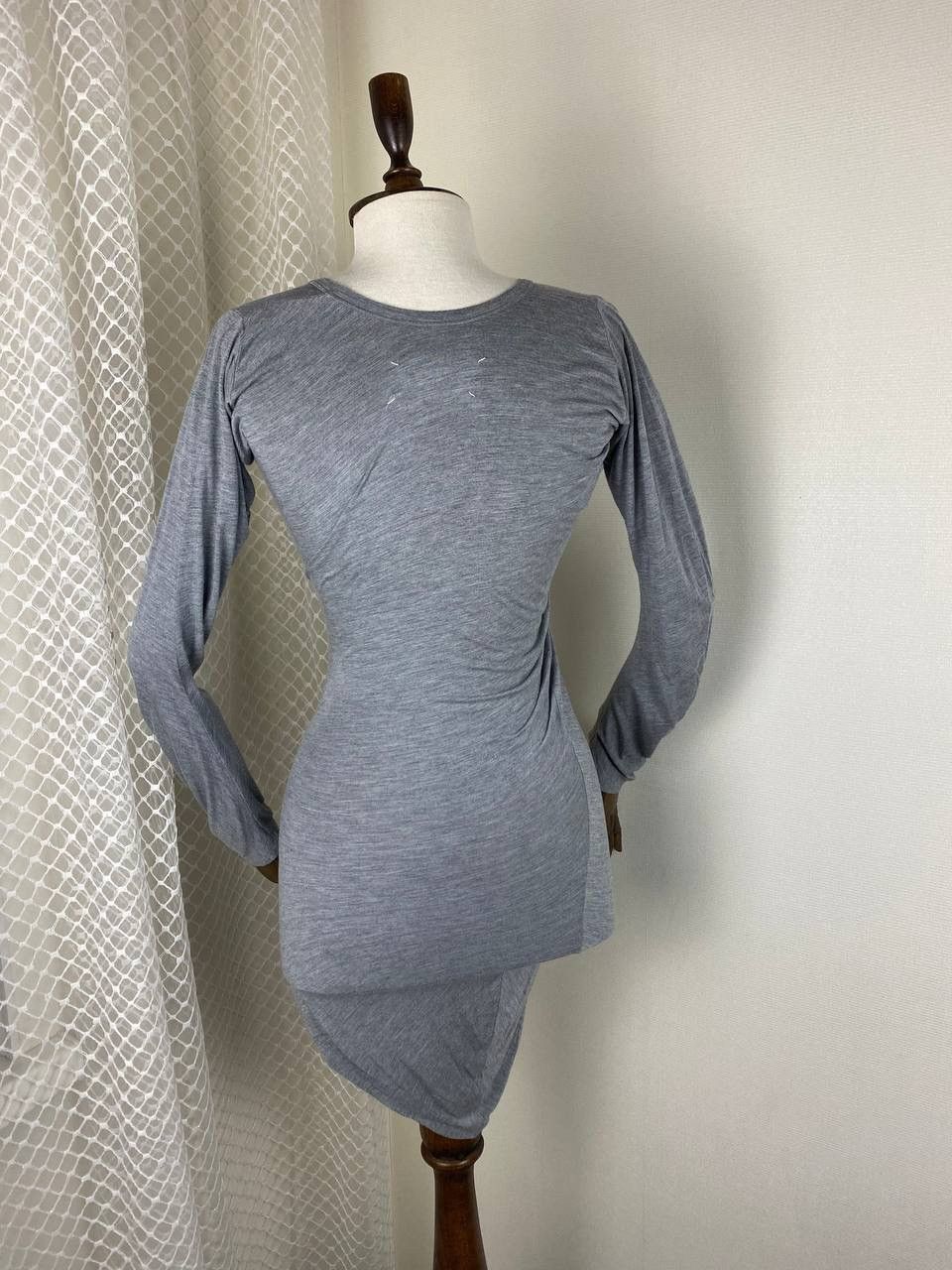 Maison Margiela Maison Margiela Blank Tag F/W 2005 Assymetrical L/S dress Size M / US 6-8 / IT 42-44 - 6 Thumbnail