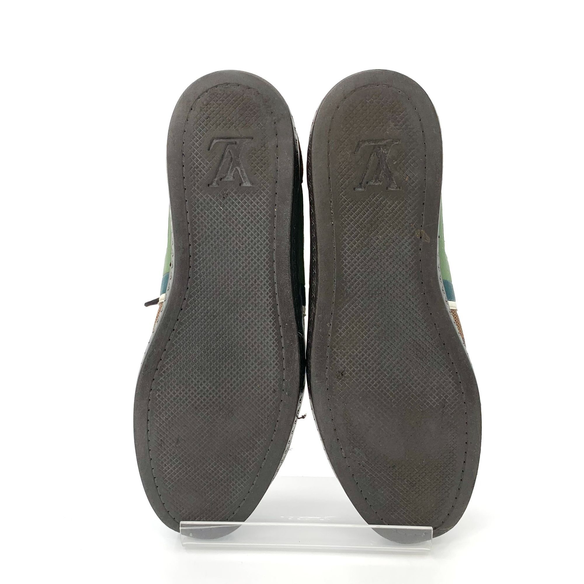 Louis Vuitton Louis Vuitton Damier Graphite Mens Sneakers Size 10 Brown Su Size US 7 / EU 40 - 5 Thumbnail