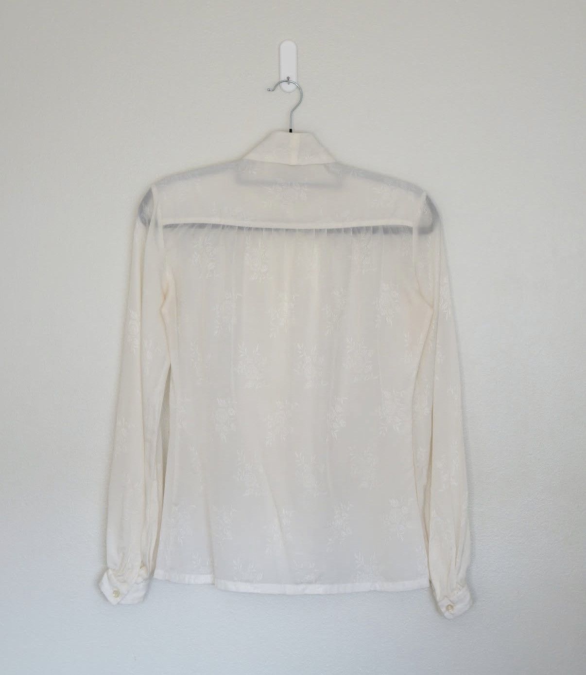 Emilio Pucci Pucci White Lightweight Blouse with Bow Detail Size S / US 4 / IT 40 - 3 Thumbnail