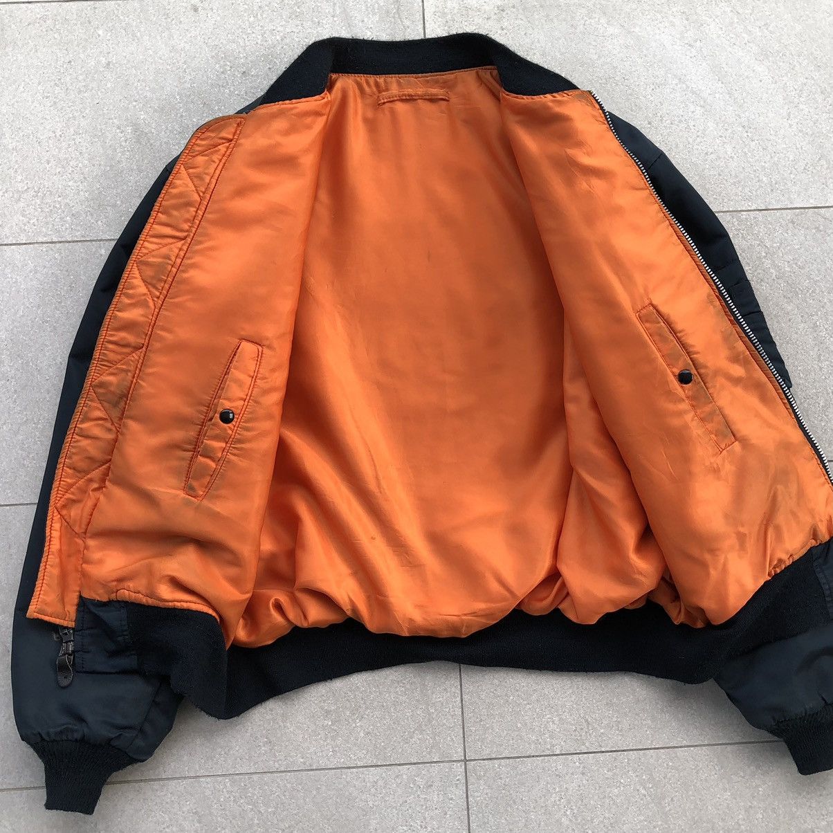 Vintage Vintage Flyers Man’s Intermediate Ma1 Bomber Jacket Size XXL Size US XXL / EU 58 / 5 - 12 Thumbnail