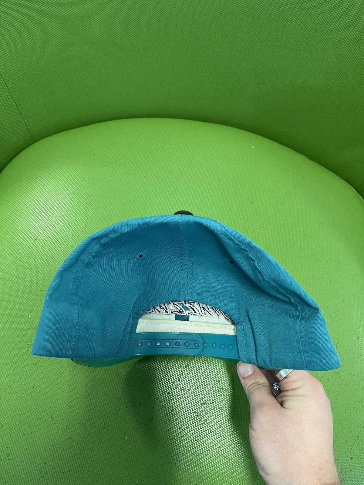 NBA VTG 90s Sports Specialties Vancouver Grizzlies Script Hat Size ONE SIZE - 3 Thumbnail