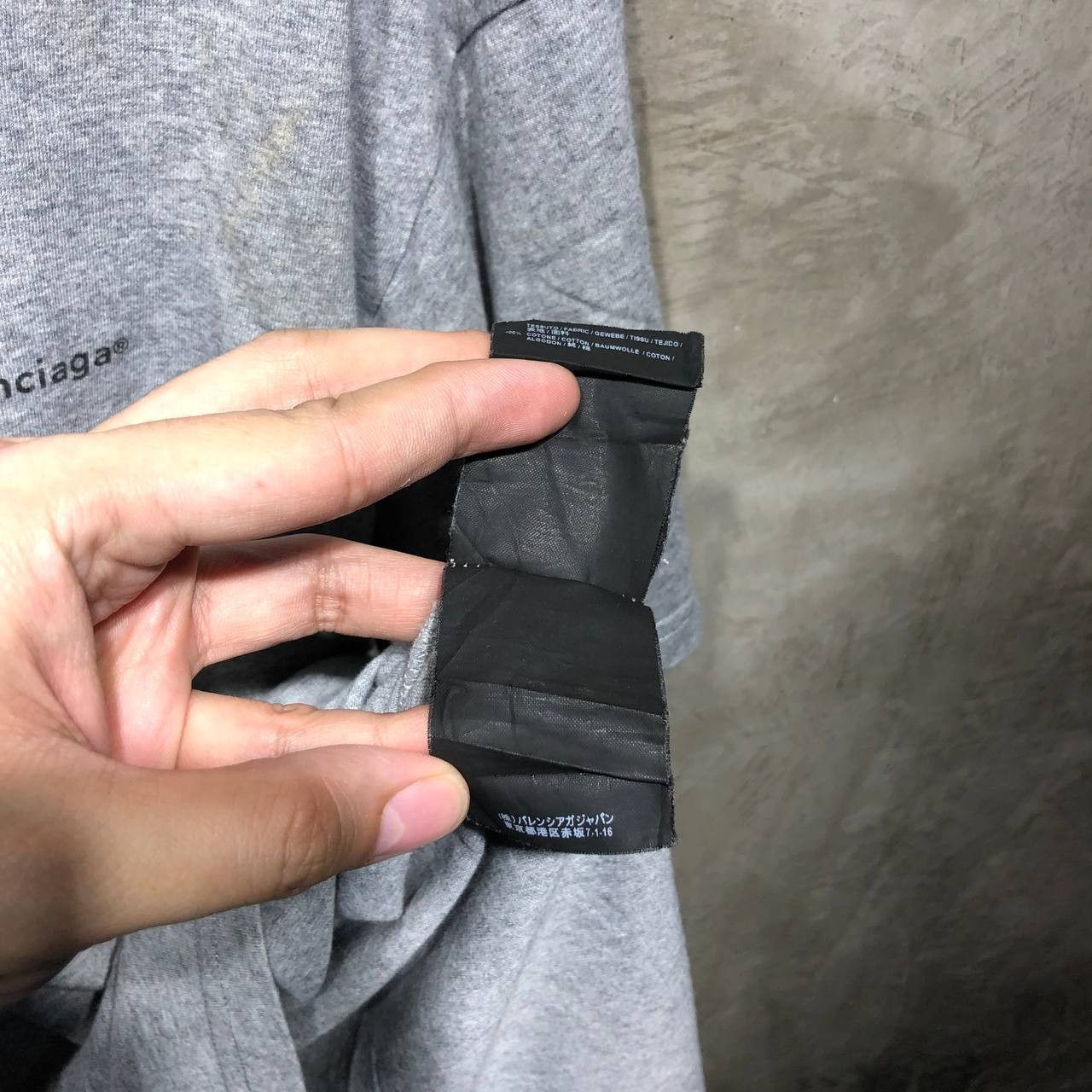 Balenciaga Balenciaga small logo tee Size US L / EU 52-54 / 3 - 11 Thumbnail