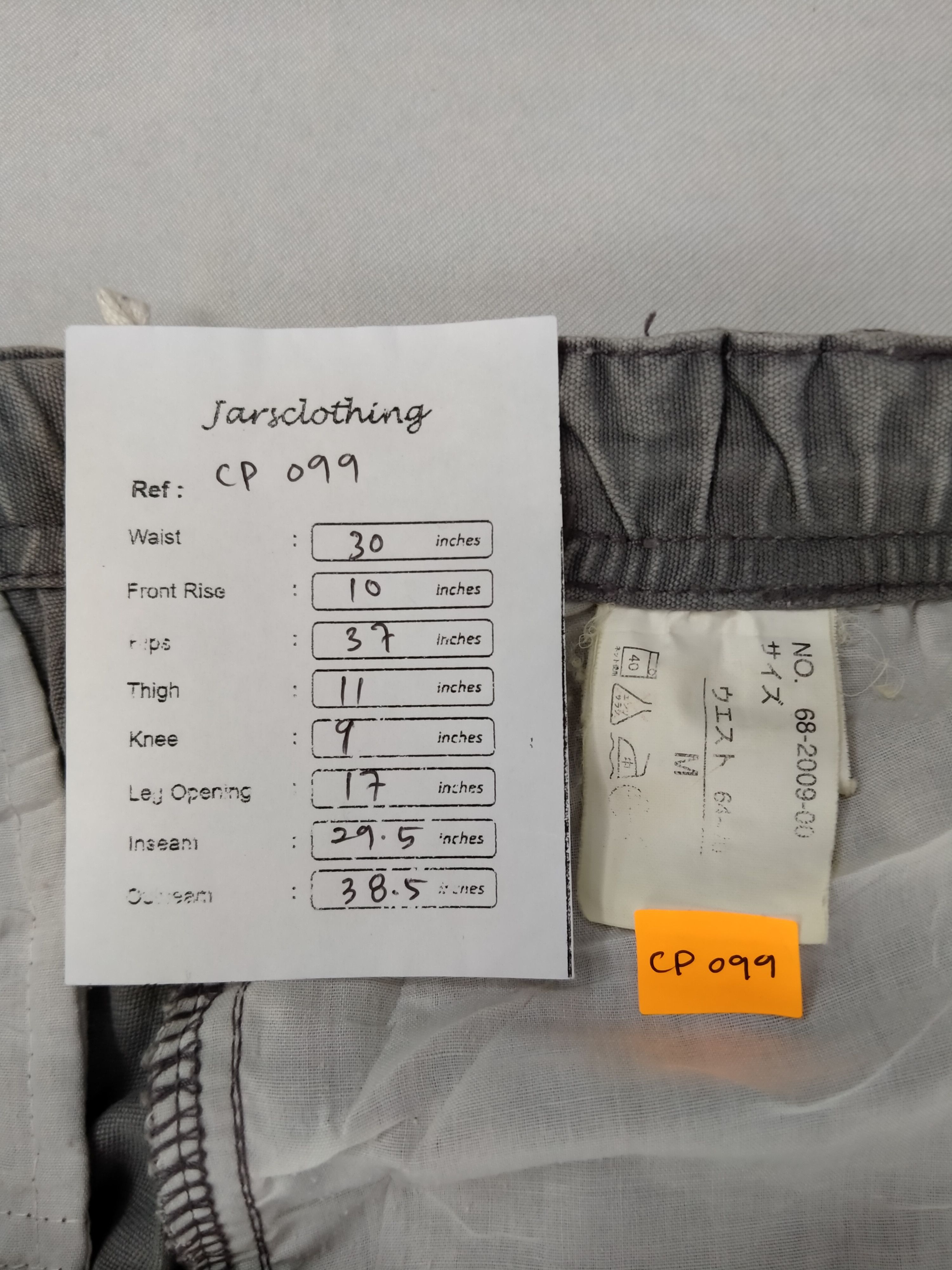 Japanese Brand Elastic/Drawstring Waist Japanese Brand Cargo -CP099 Size US 30 / EU 46 - 11 Thumbnail