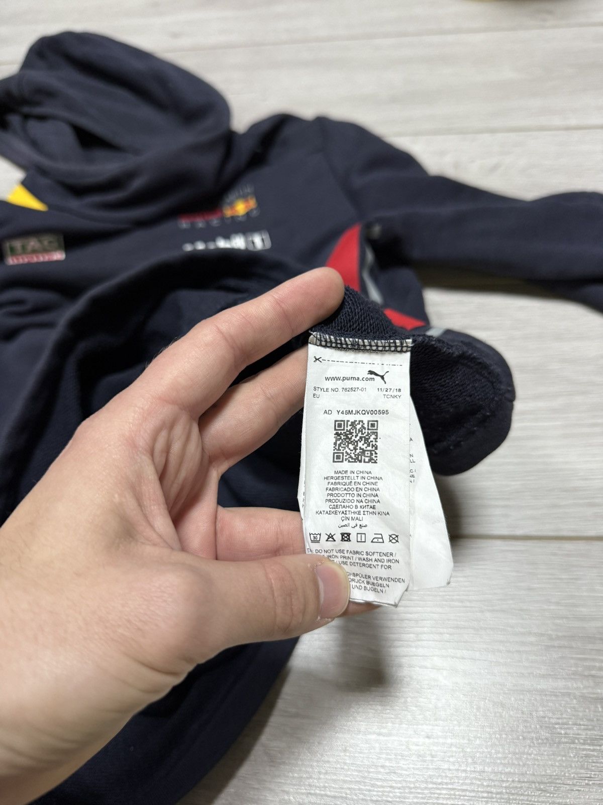 Puma × Red Bull Puma Red Bull hoodie pirelli big logo mobil 1 Size US S / EU 44-46 / 1 - 6 Thumbnail