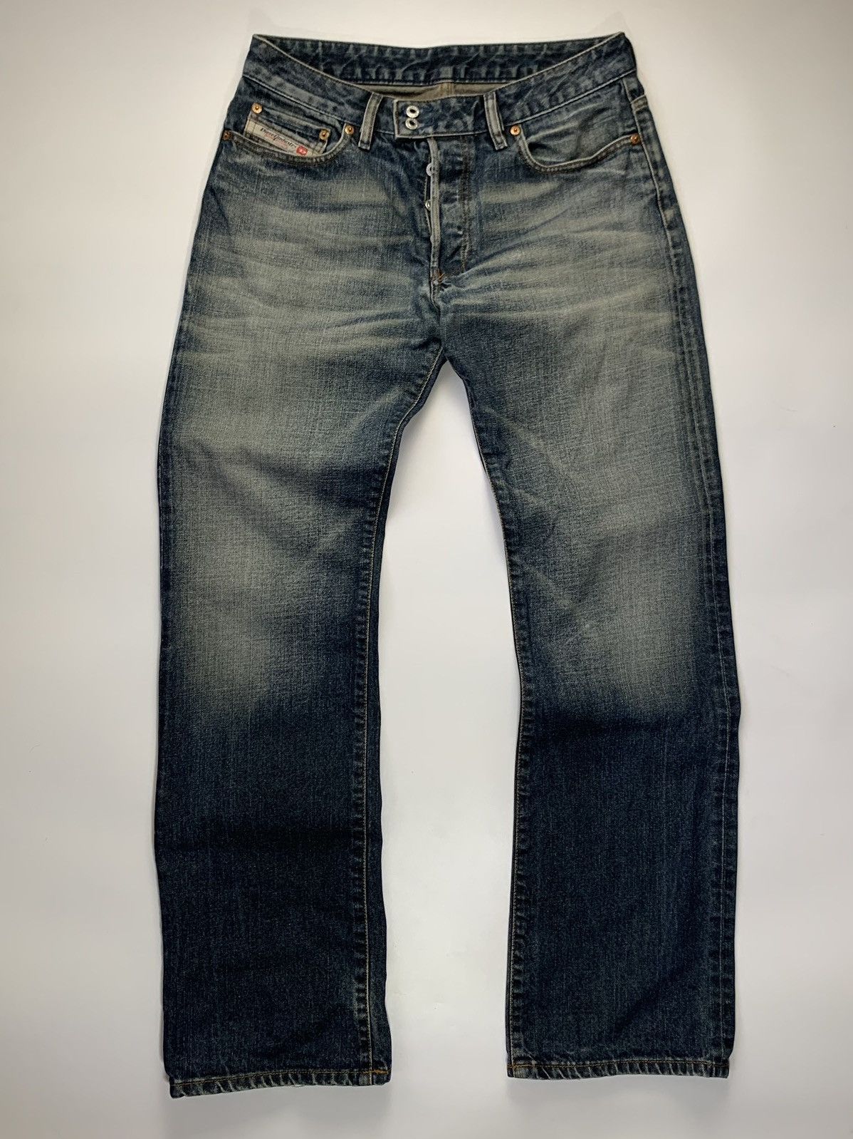 Diesel Vintage Diesel Gradient Straight Jeans Size US 31 - 6 Thumbnail