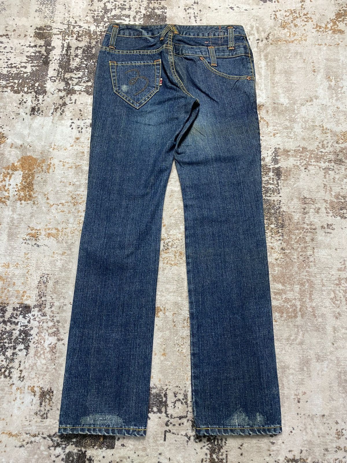 Hysteric Glamour Vintage Reverse Pocket Jeans Size US 30 / EU 46 - 8 Thumbnail